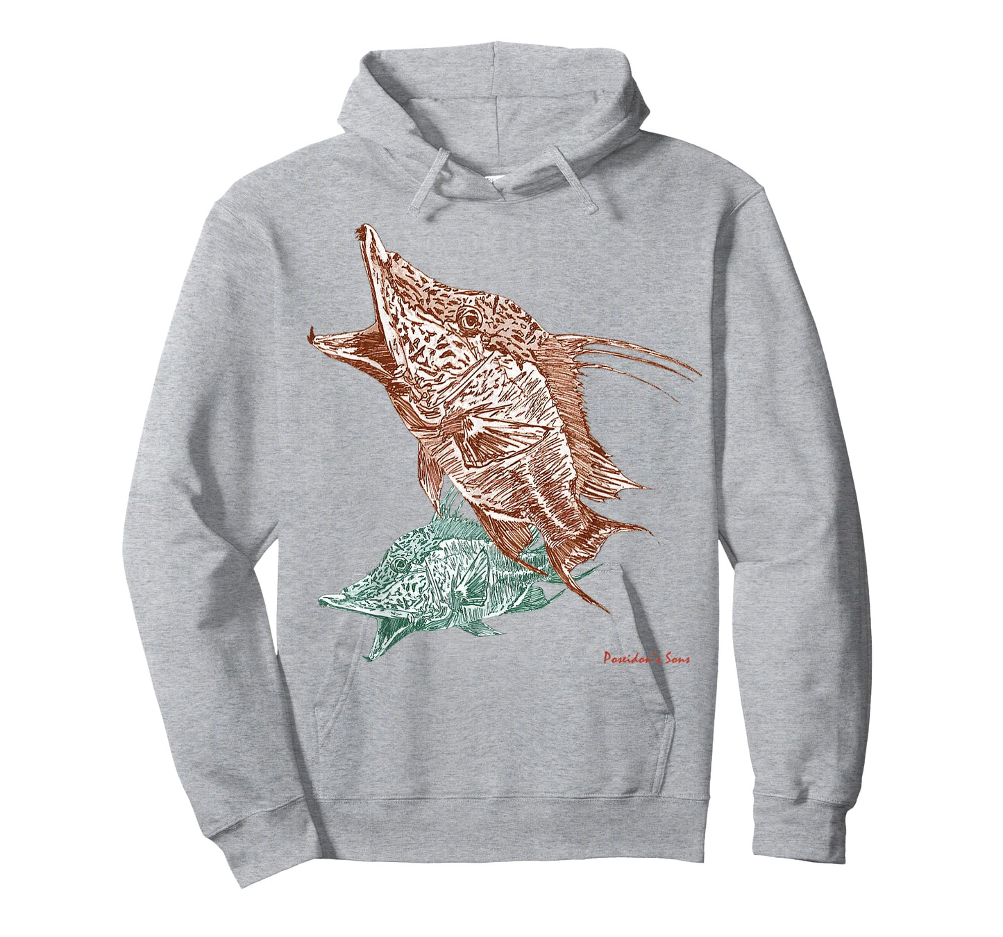Fishing T-shirt men hogfish,Outdoors Sports Tshirt,Hobby Tee T-Shirt