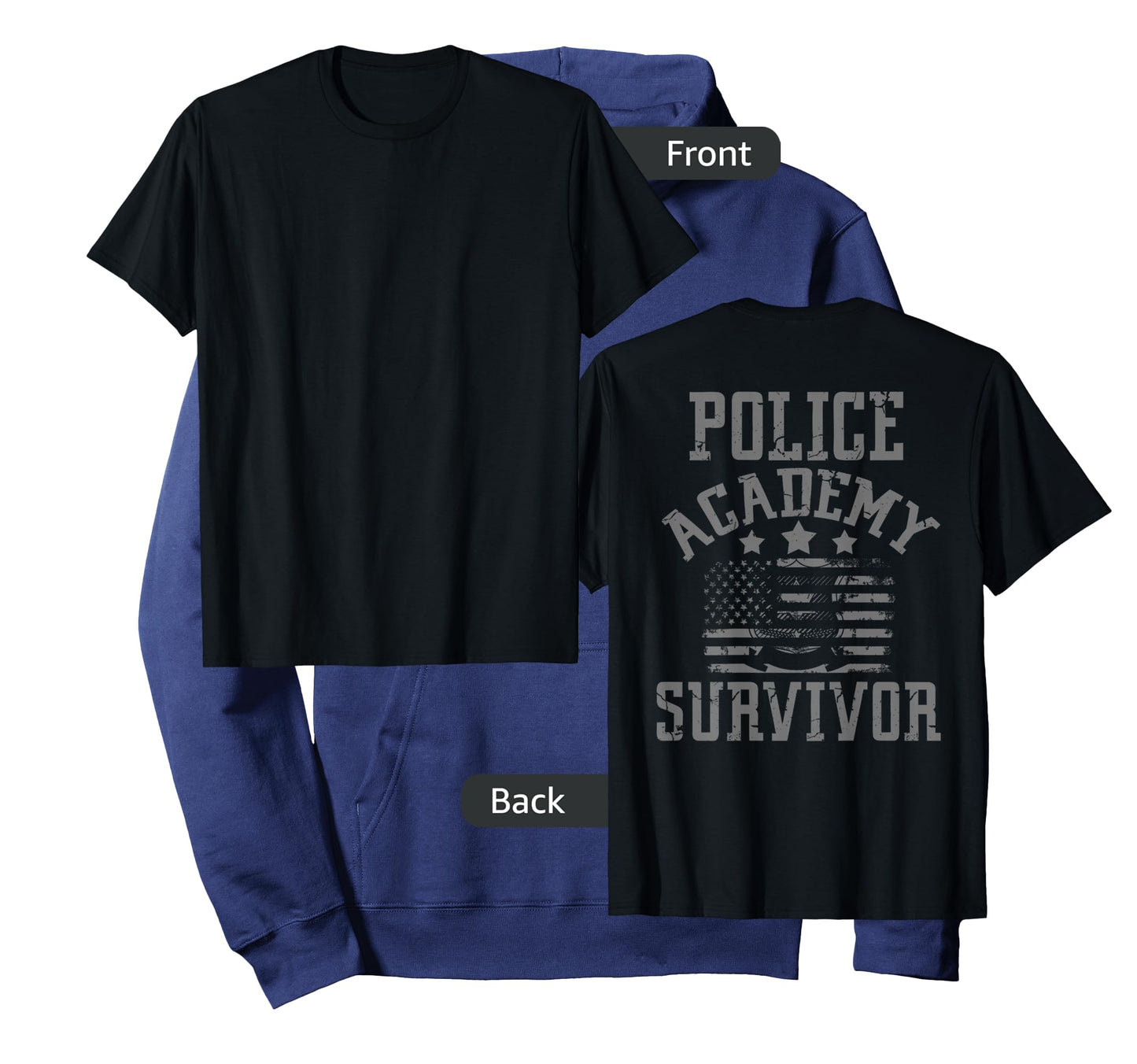 Proud Police Academy Survivor Future Police Graduation T-Shirt