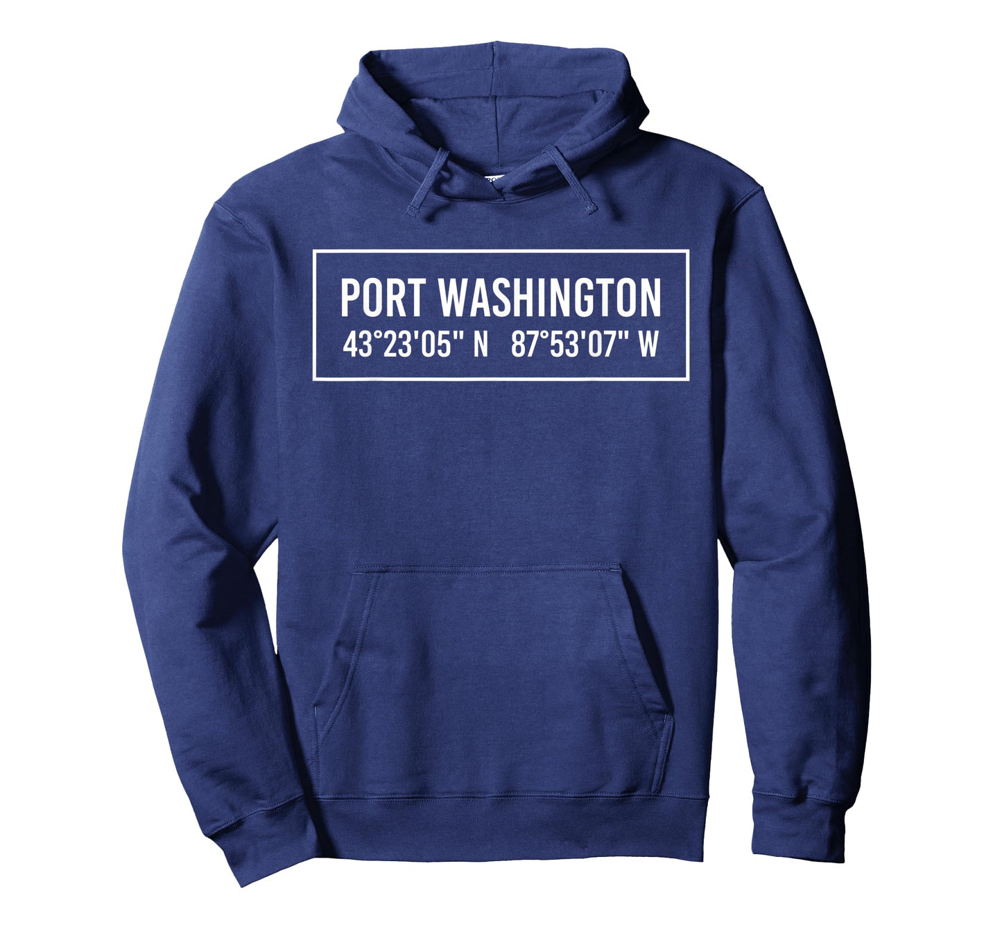 PORT WASHINGTON WI WISCONSIN Funny City Coordinates Gift T-Shirt