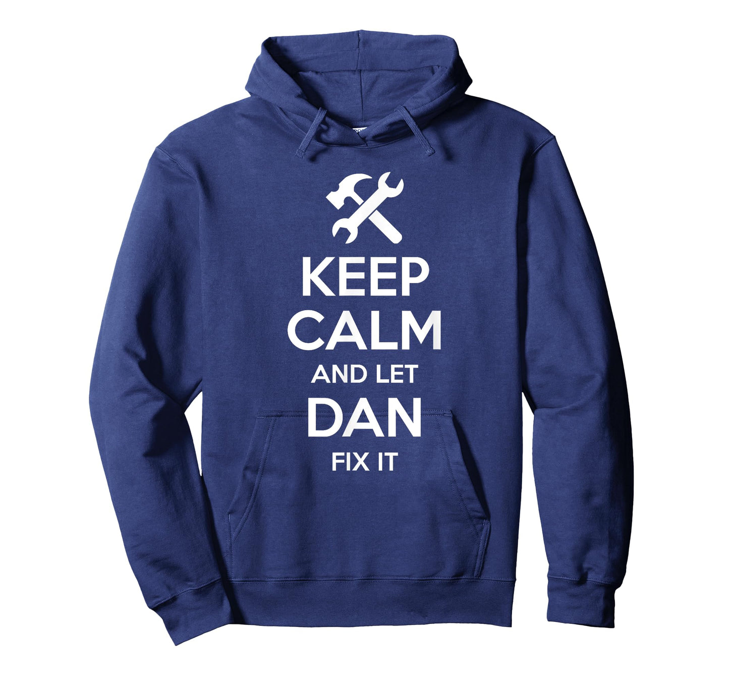 Custom Christmas Fathers Day Engineer Name For Men DAN Fix Quote Funny Birthday Personalized Name Gift Idea T-Shirt