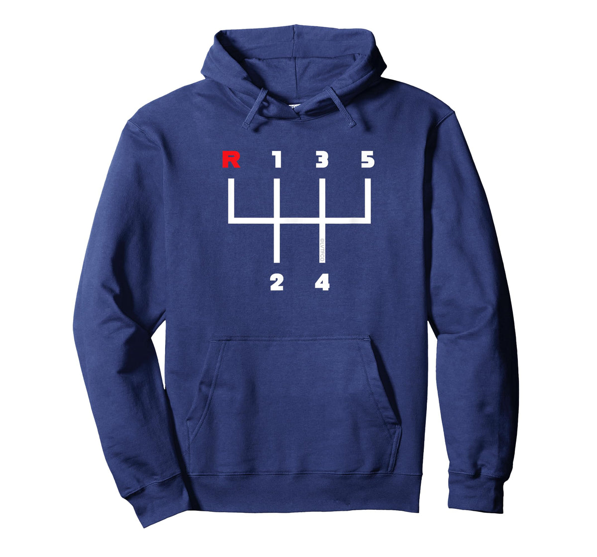Car Gear Shifter Pattern Manual Transmission (5 Speed) T-Shirt