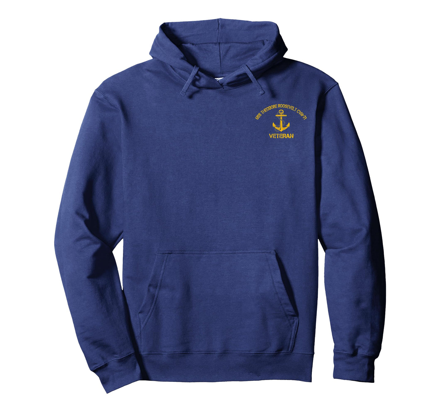 USS Theodore Roosevelt CVN-71 Aircraft Carrier Veteran Flag T-Shirt