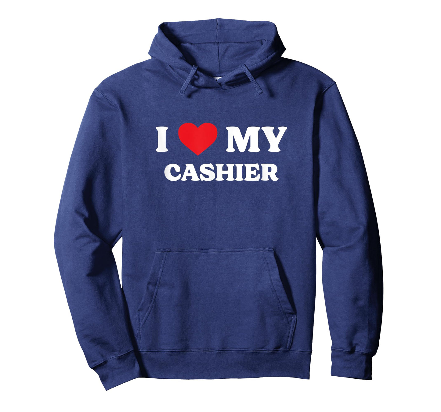 I Love My Cashier Funny Appreciation Heart T-Shirt