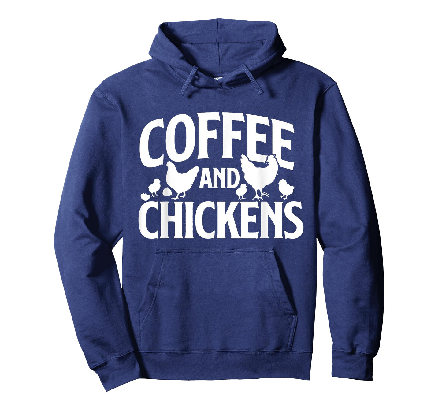 Coffee and Chickens - Chicken Lover Poultry Owner T-Shirt