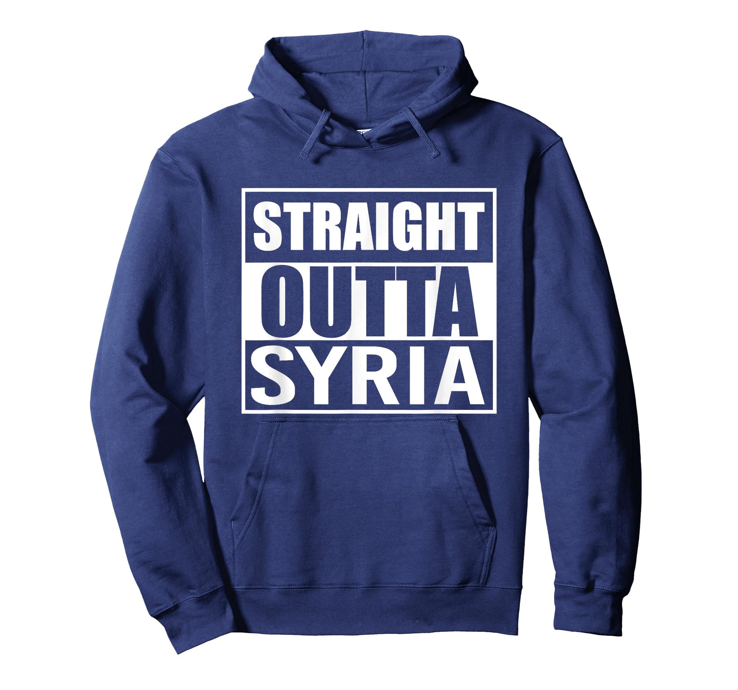 Straight Outta Syria Funny Best Gift American Syrian T-Shirt