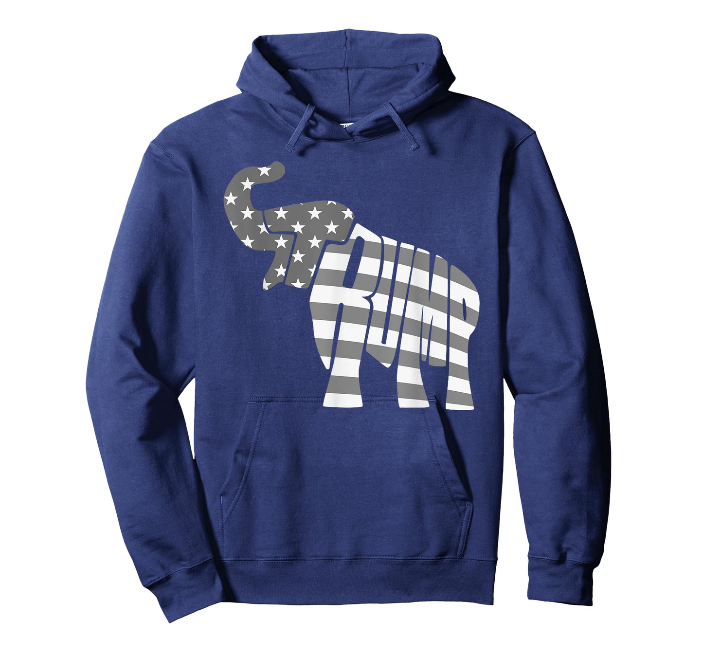 Cute Trump Gift | Proud American Flag Elephant For Men Women T-Shirt