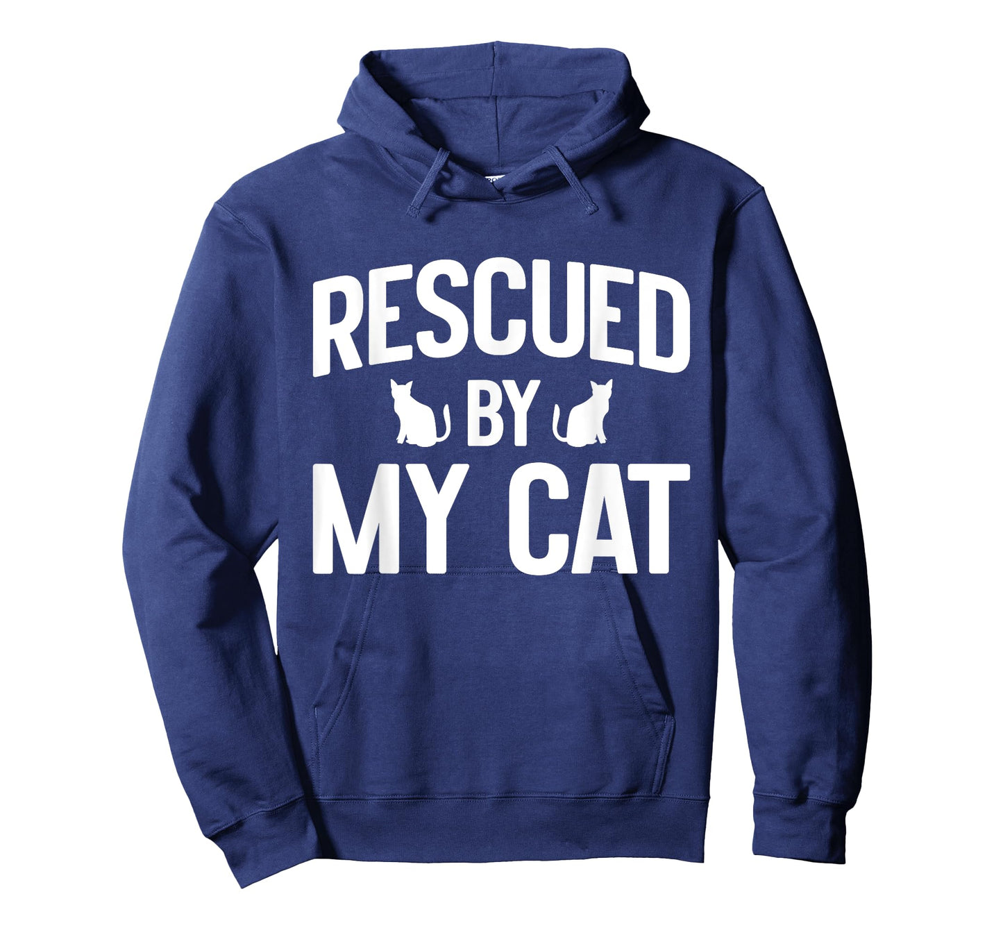 Rescued by My Cat Mom Men Women T-Shirt