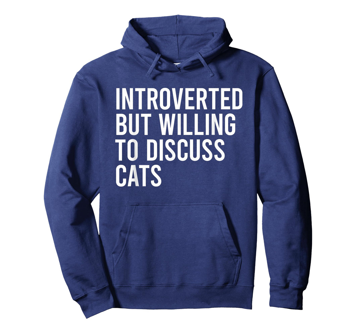 Introverted But Willing To Discuss Cats T-Shirt