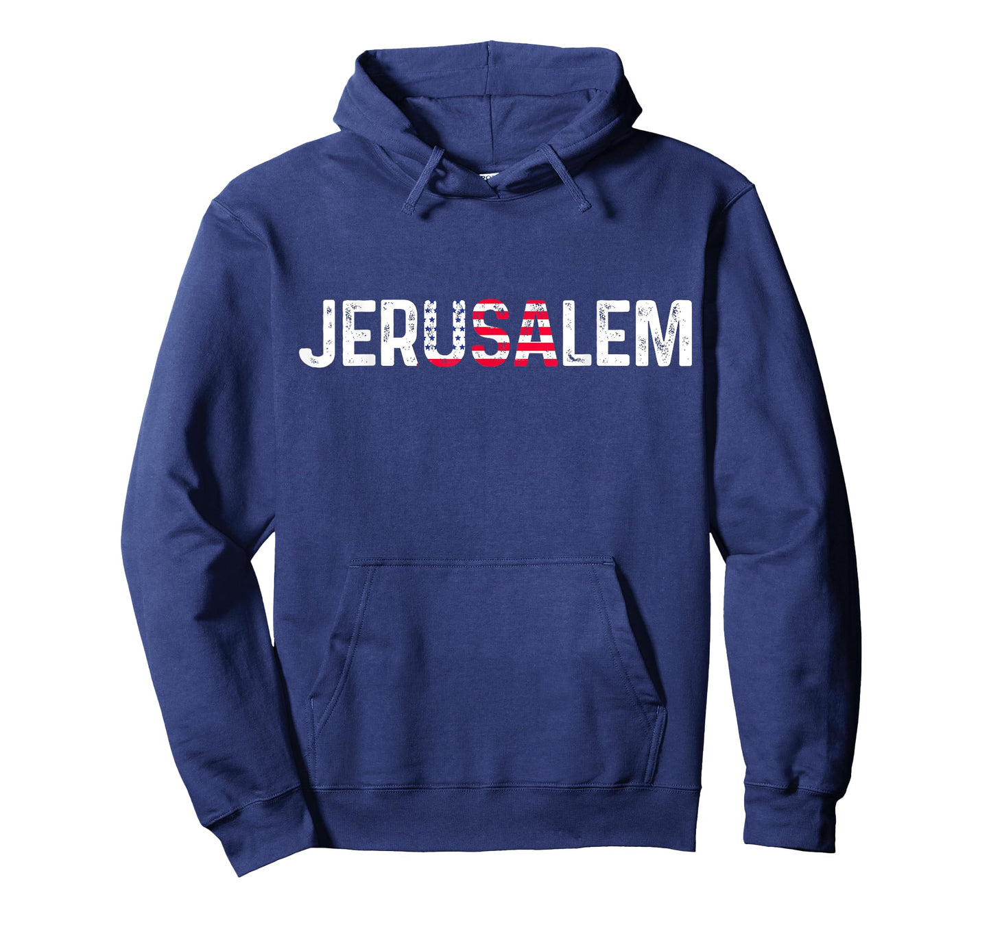 Jerusalem USA America Flag Israel Israelite T-Shirt