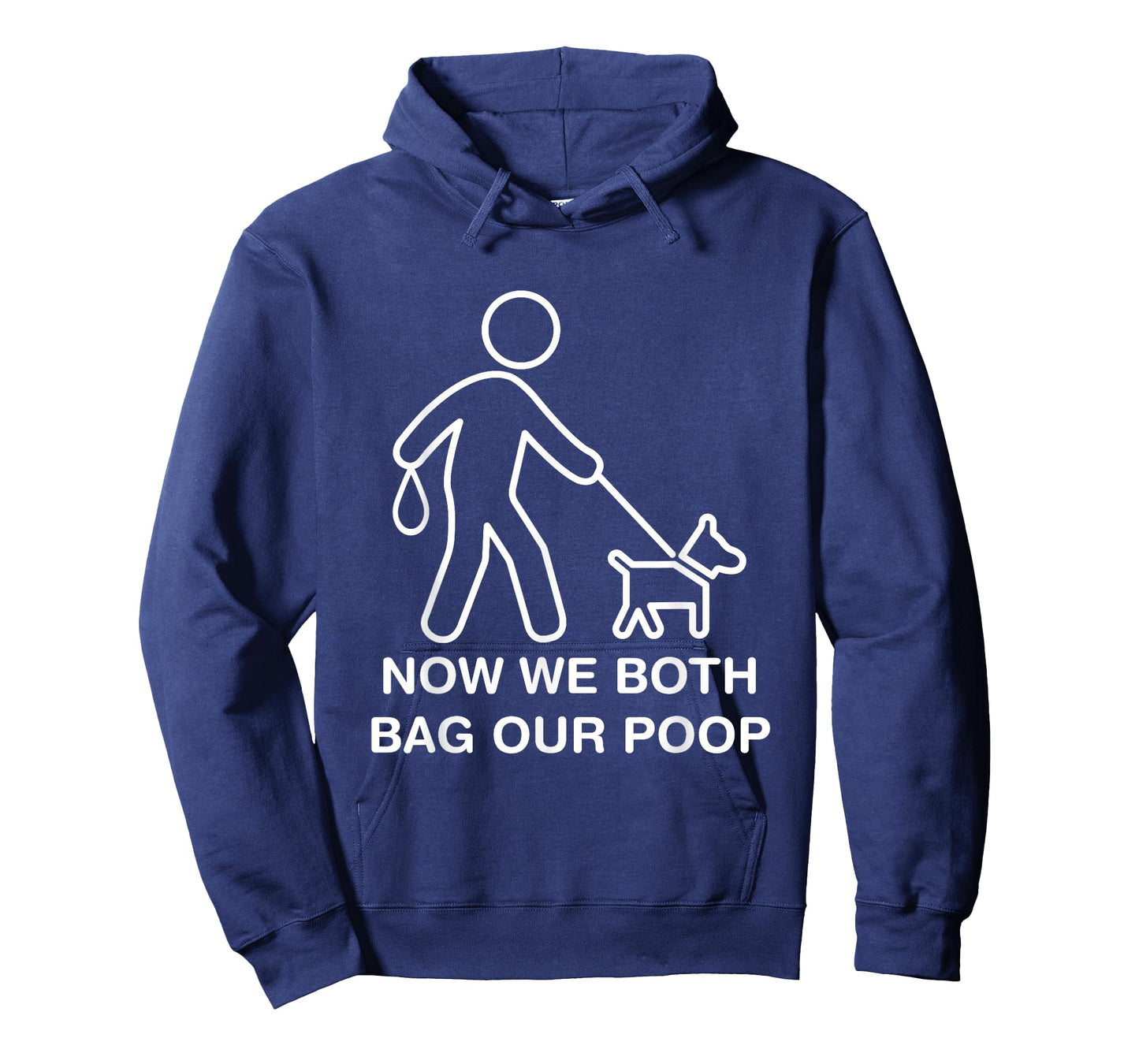 Ostomate Dog Owner Funny Ostomy Now We Both Bag Our Poop T-Shirt for Men Women