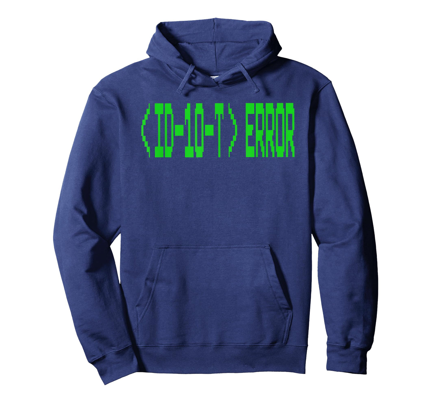FUNNY ID10T ERROR IT NERD GIFT RETRO VINTAGE FONT T-Shirt