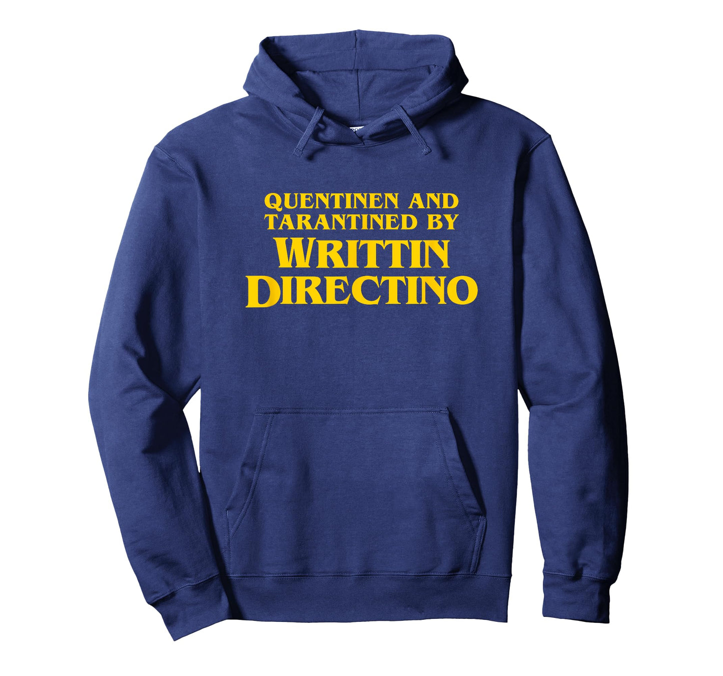 Quentinen and Tarantined by Writtin Directino - Funny Meme T-Shirt Small