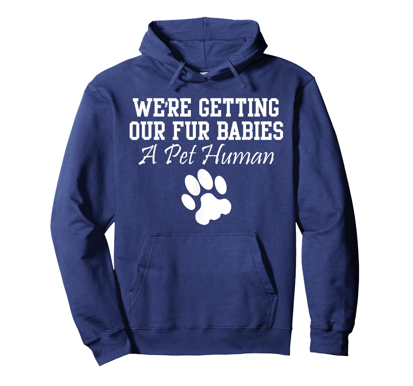Funny Maternity Shirt Fur Babies Cat Dog Pregnant Pet Human T-Shirt