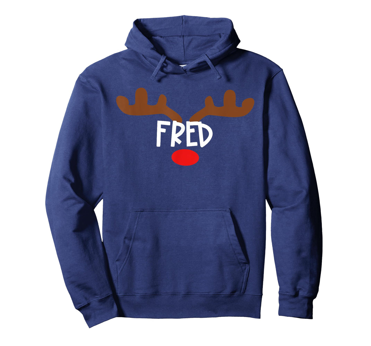 Fred Reindeer Antlers - Funny Christmas Gift T-Shirt