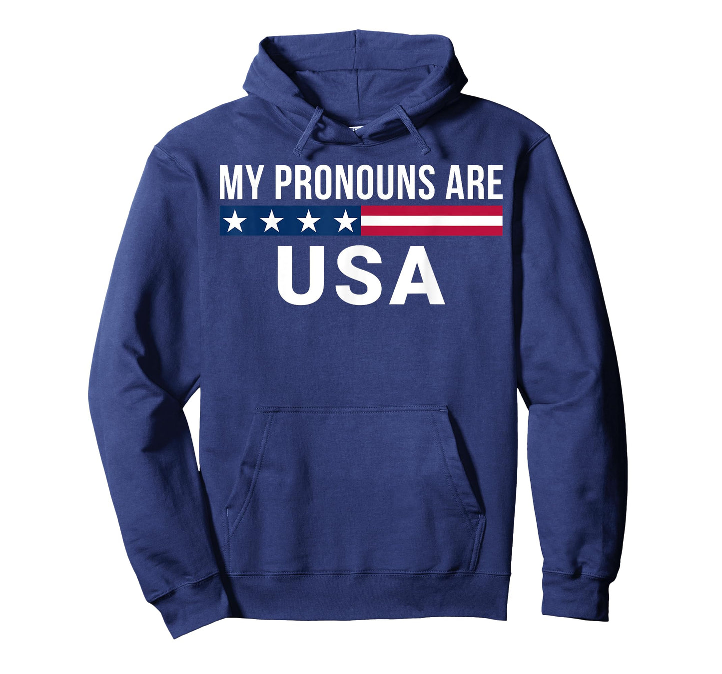 My Pronouns Are USA, We the People, 4th of July Men Women T-Shirt