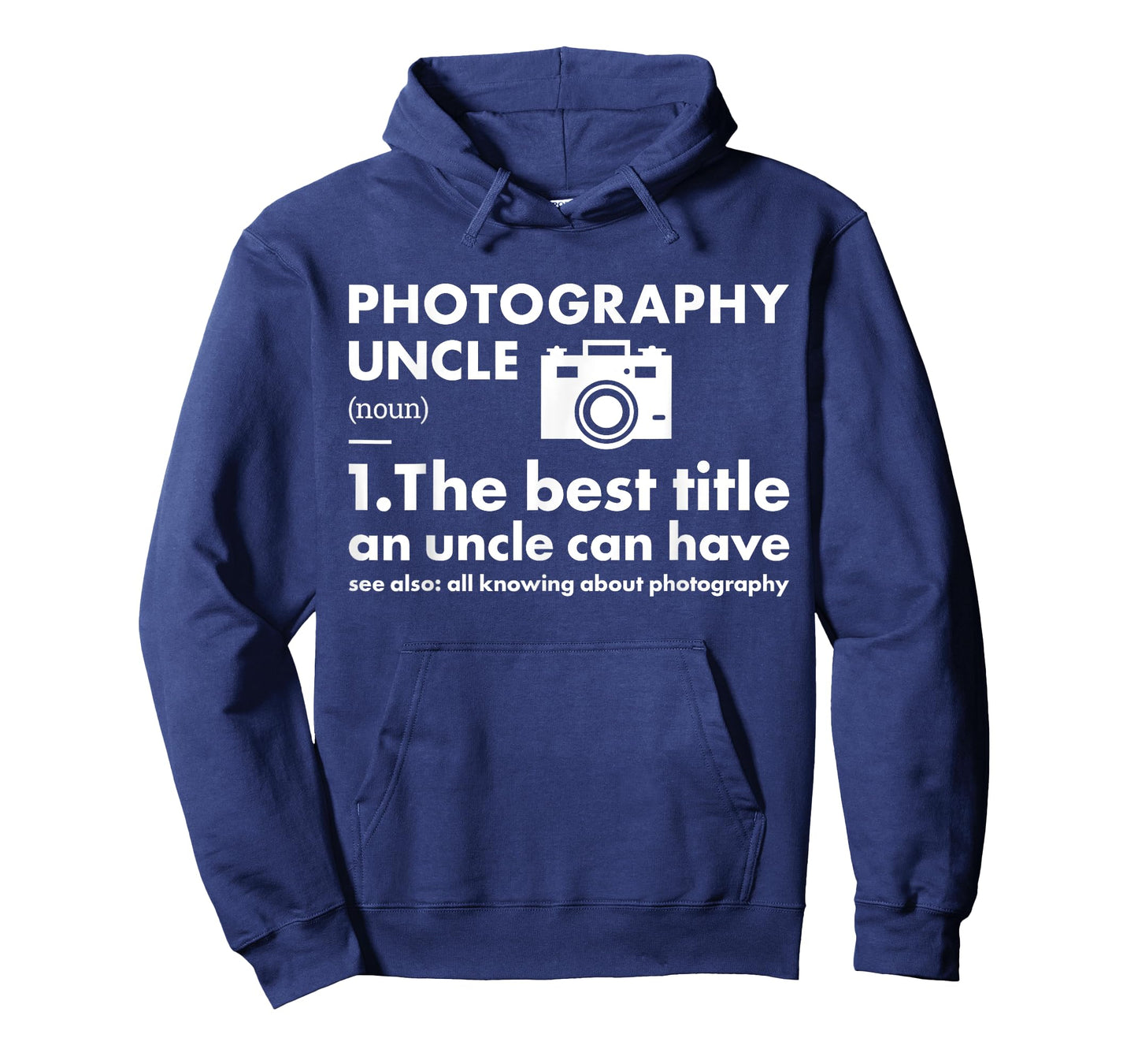 Photographer Uncle Definition Photography T-Shirt