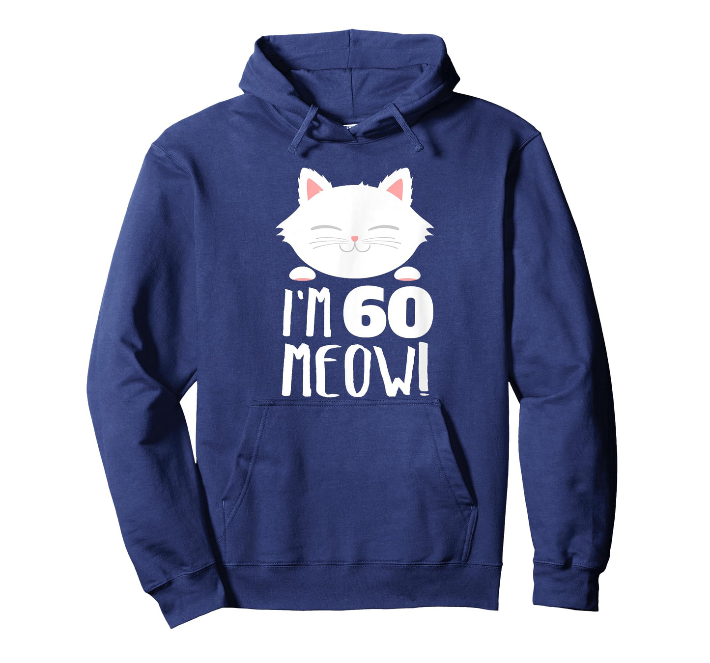 Cat Birthday Gift Woman 60th Birthday: Age 60th Year Meow! T-Shirt