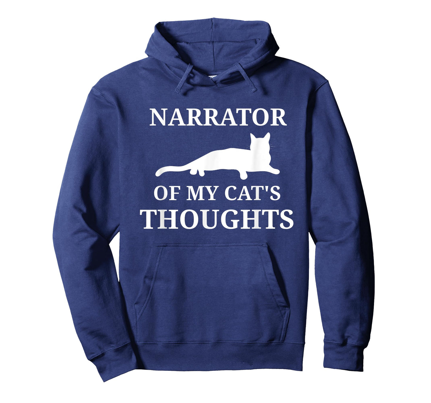 Funny Cat Owners Narrate Cat Thoughts Narrator Cat Lovers T-Shirt