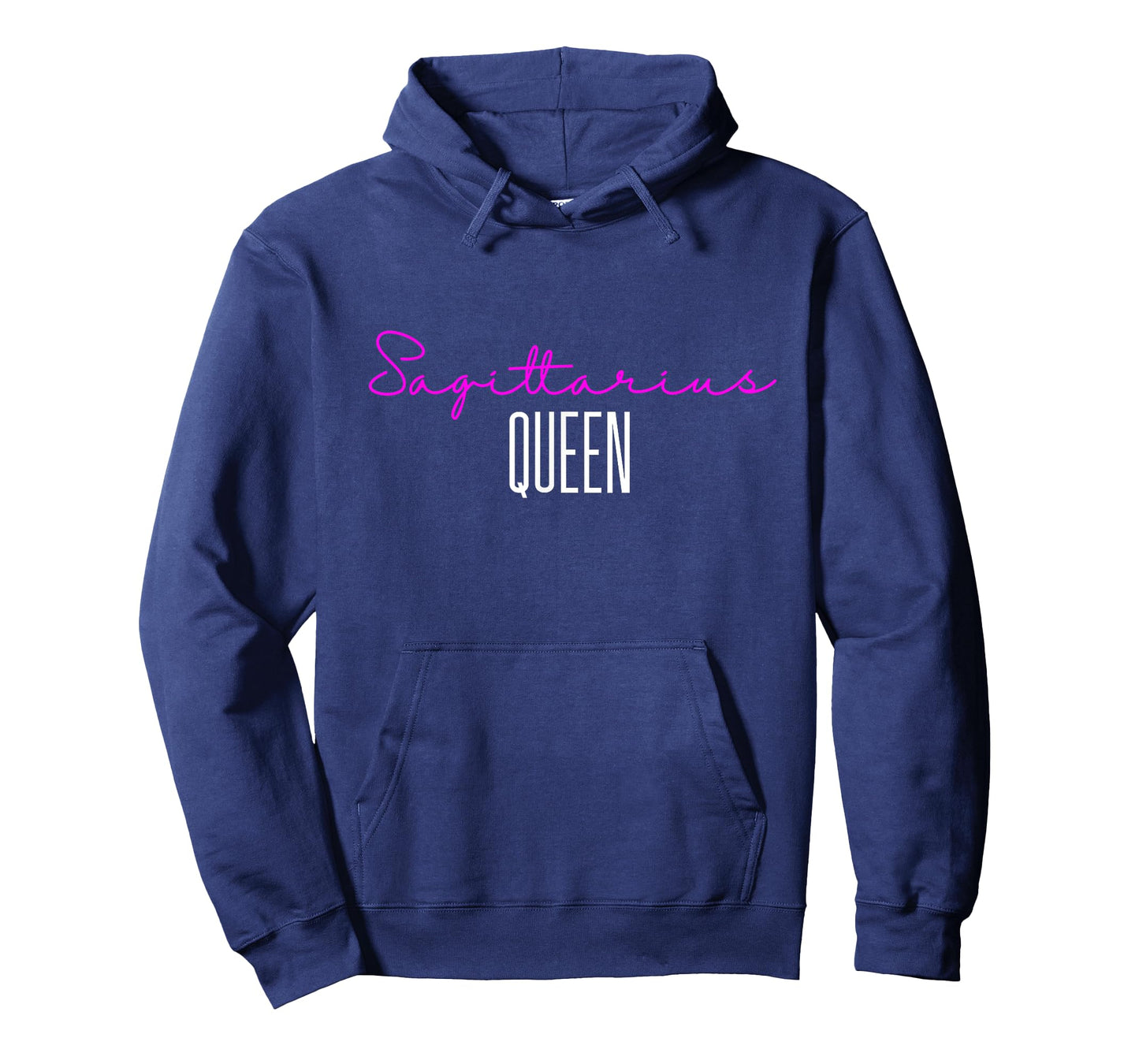 Sagittarius Queen Pink Writing / Sagittarius Woman Birthday T-Shirt
