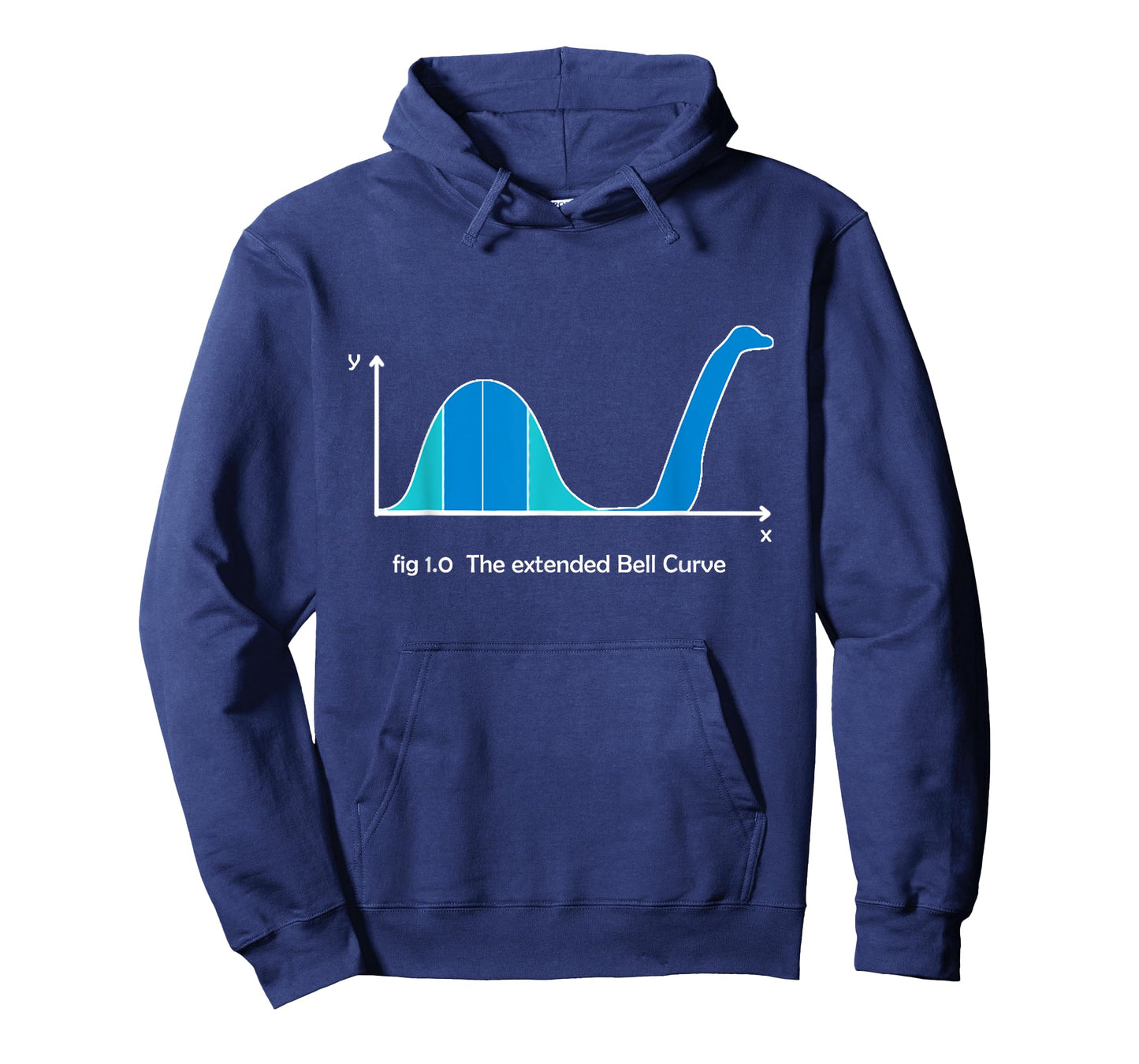 Statistics Normal Distribution Bell Curve Math Pun T-Shirt