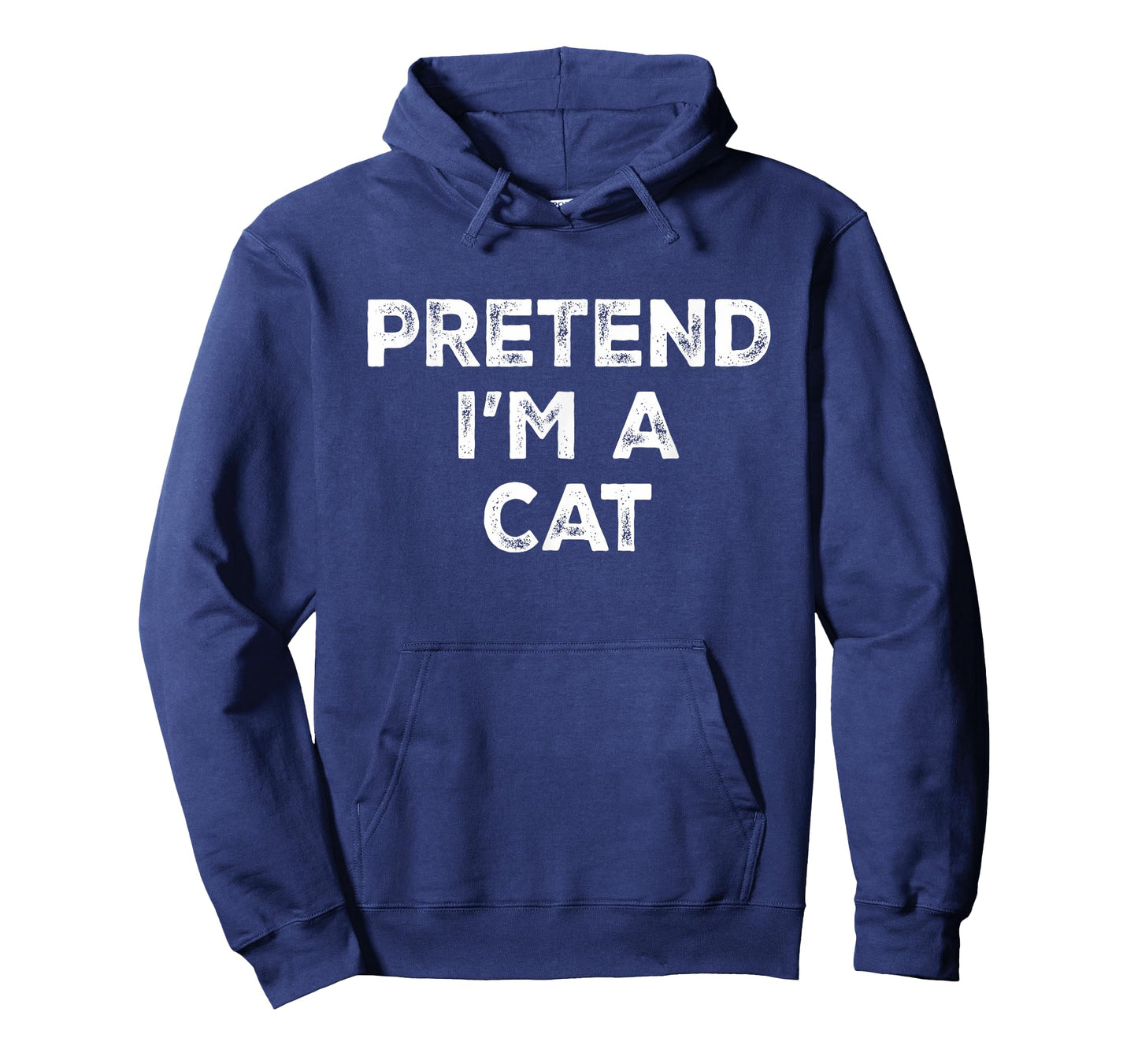 Pretend I'm A Cat Lazy Halloween Costume T-Shirt