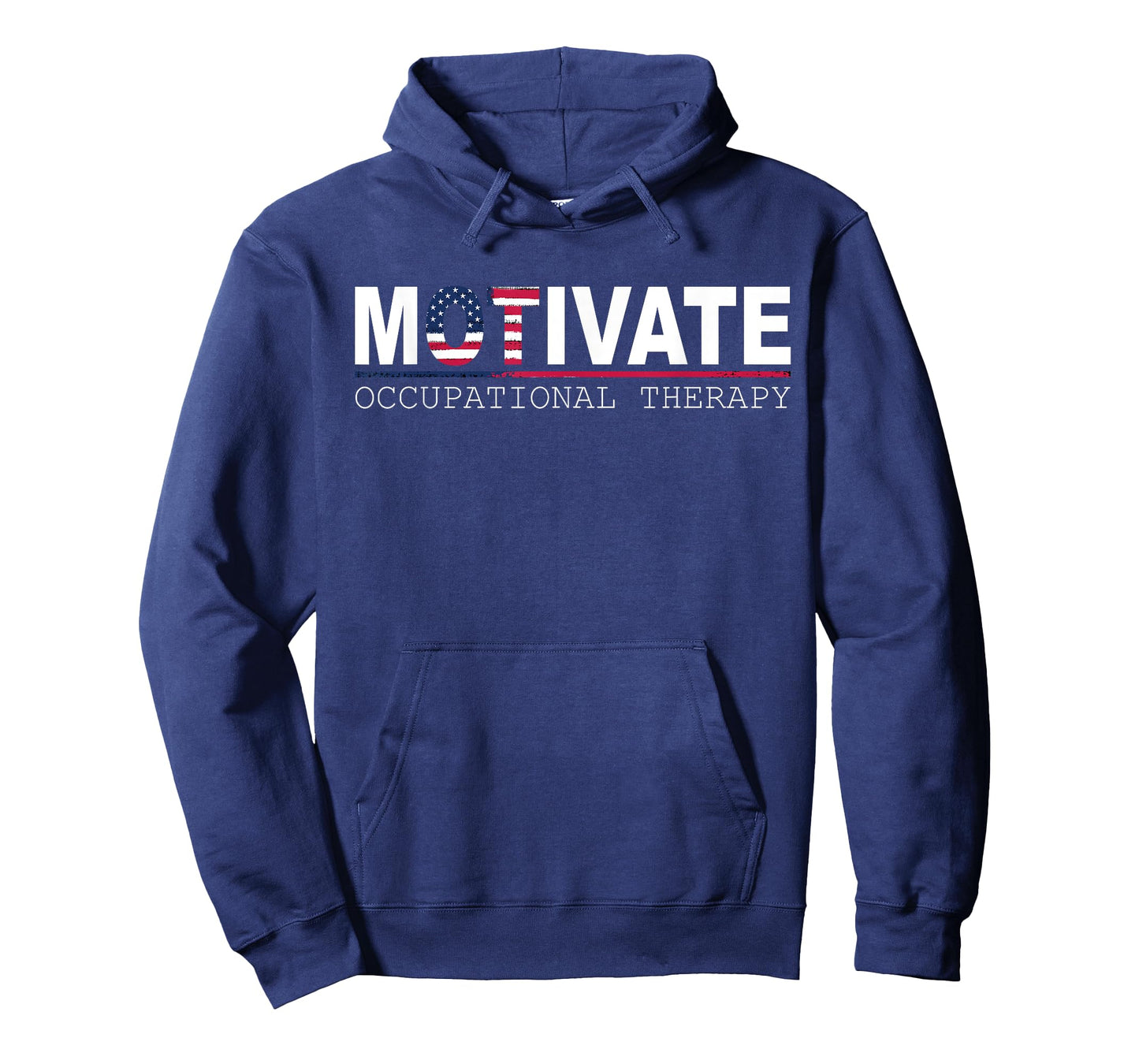 Motivate Occupational Therapy American Flag Shirt Veterans T-Shirt