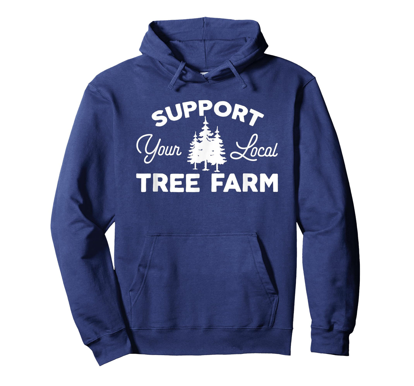 Cheesy Christmas Tees Tree Farm Farmer Support Your Local Christmas Tree Lot T-Shirt