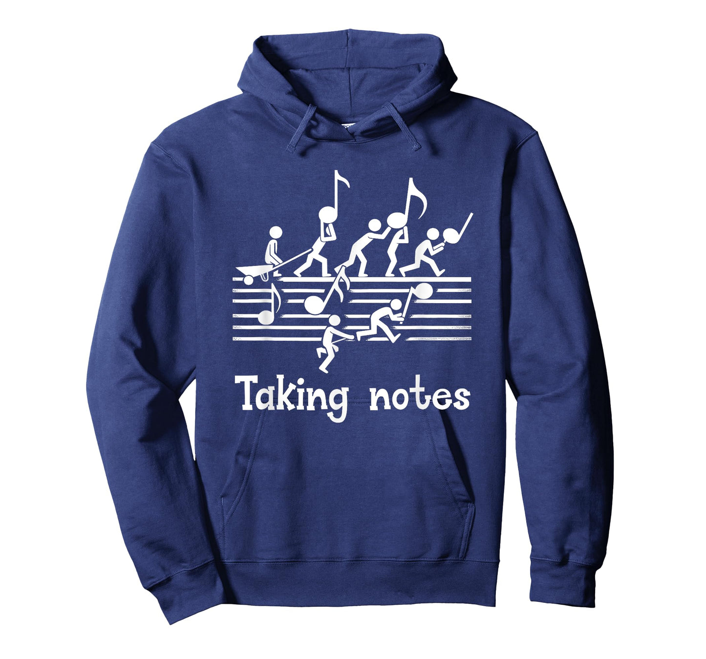 Musical Stick People Taking Notes Music Teacher Humor Music T-Shirt