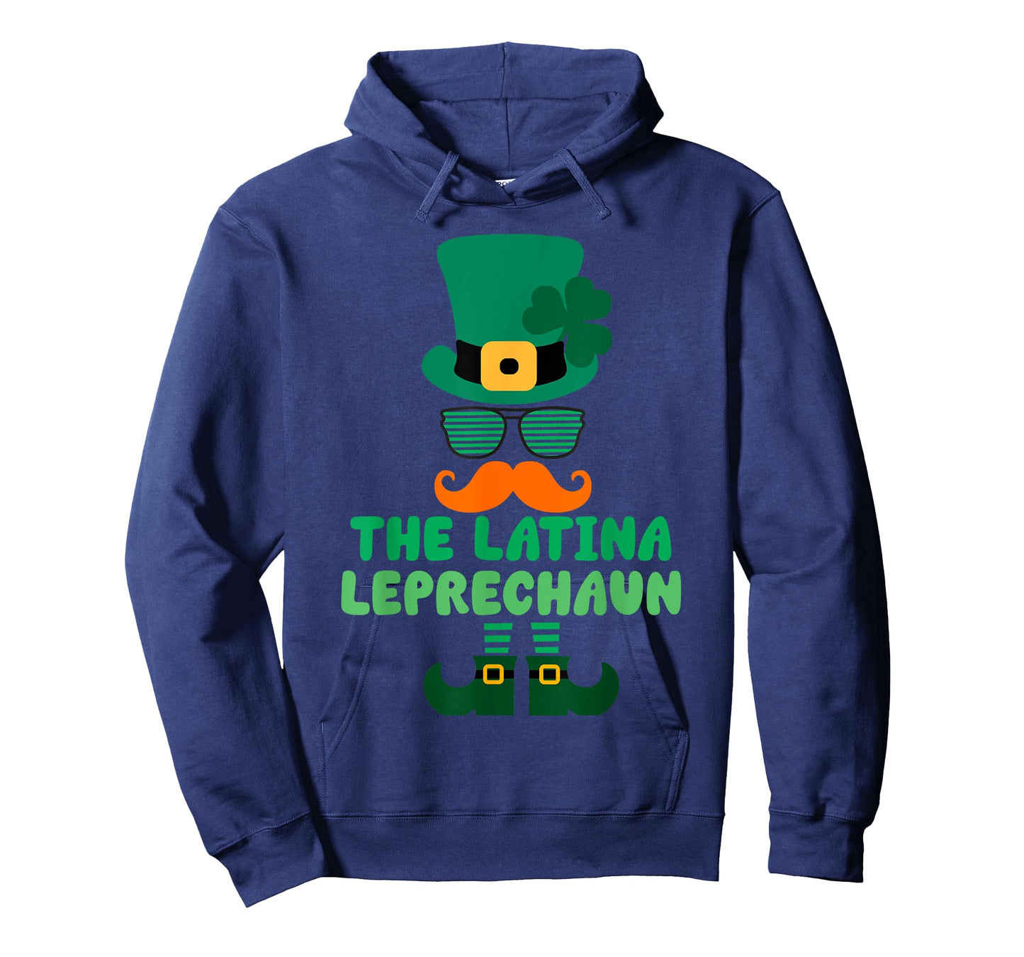 The Latina Leprechaun Funny St Patricks Day Glasses Ginger T-Shirt