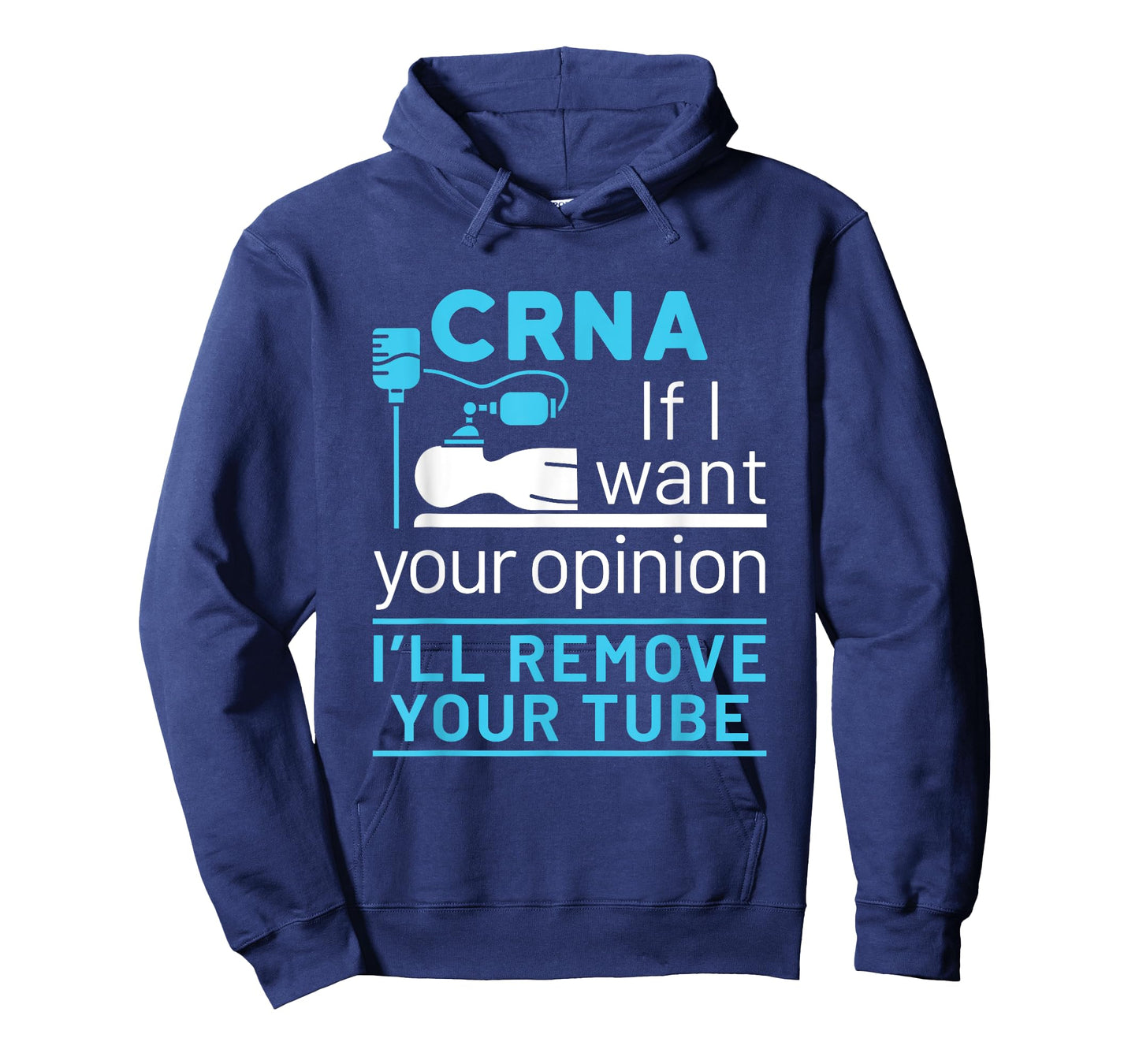 CRNA Nurse Anesthetist Appreciation Funny Anesthesia Tube T-Shirt