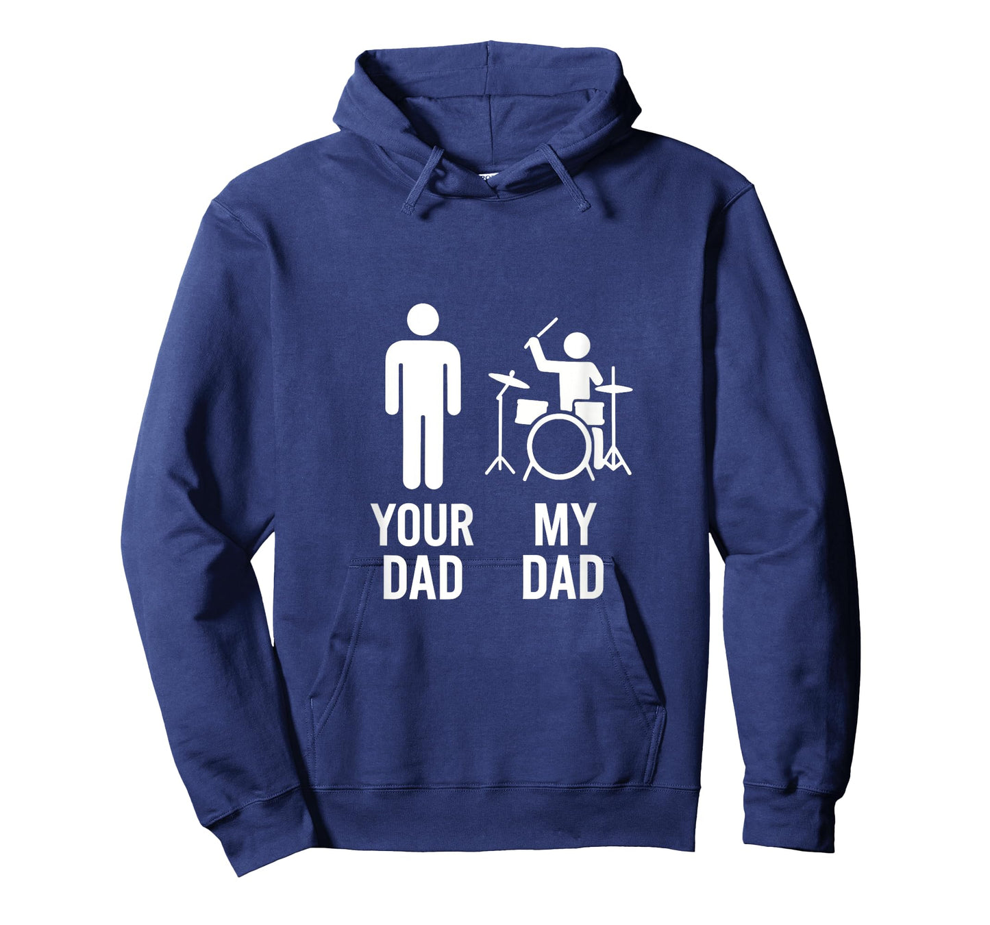 Your Dad My Dad - Drummer Dad Funny Music Musician T-Shirt