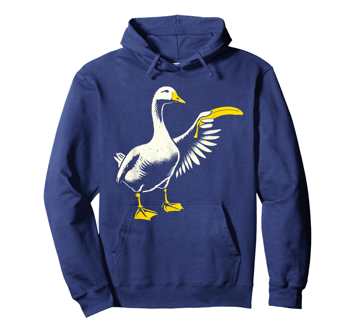Silly Goose with Banana Meme Novelty Funny Goose T-Shirt
