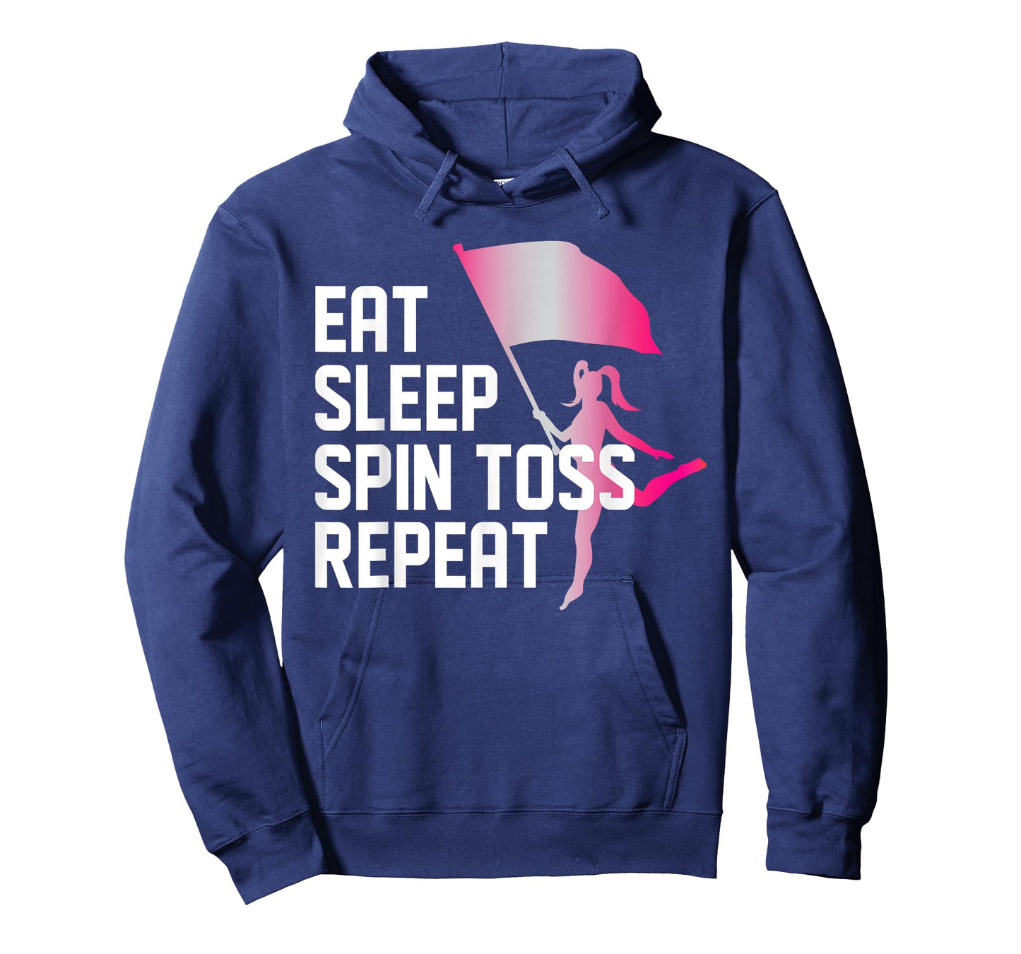 Eat Sleep Spin Toss Repeat Color Guard Winter Guards Shirt T-Shirt