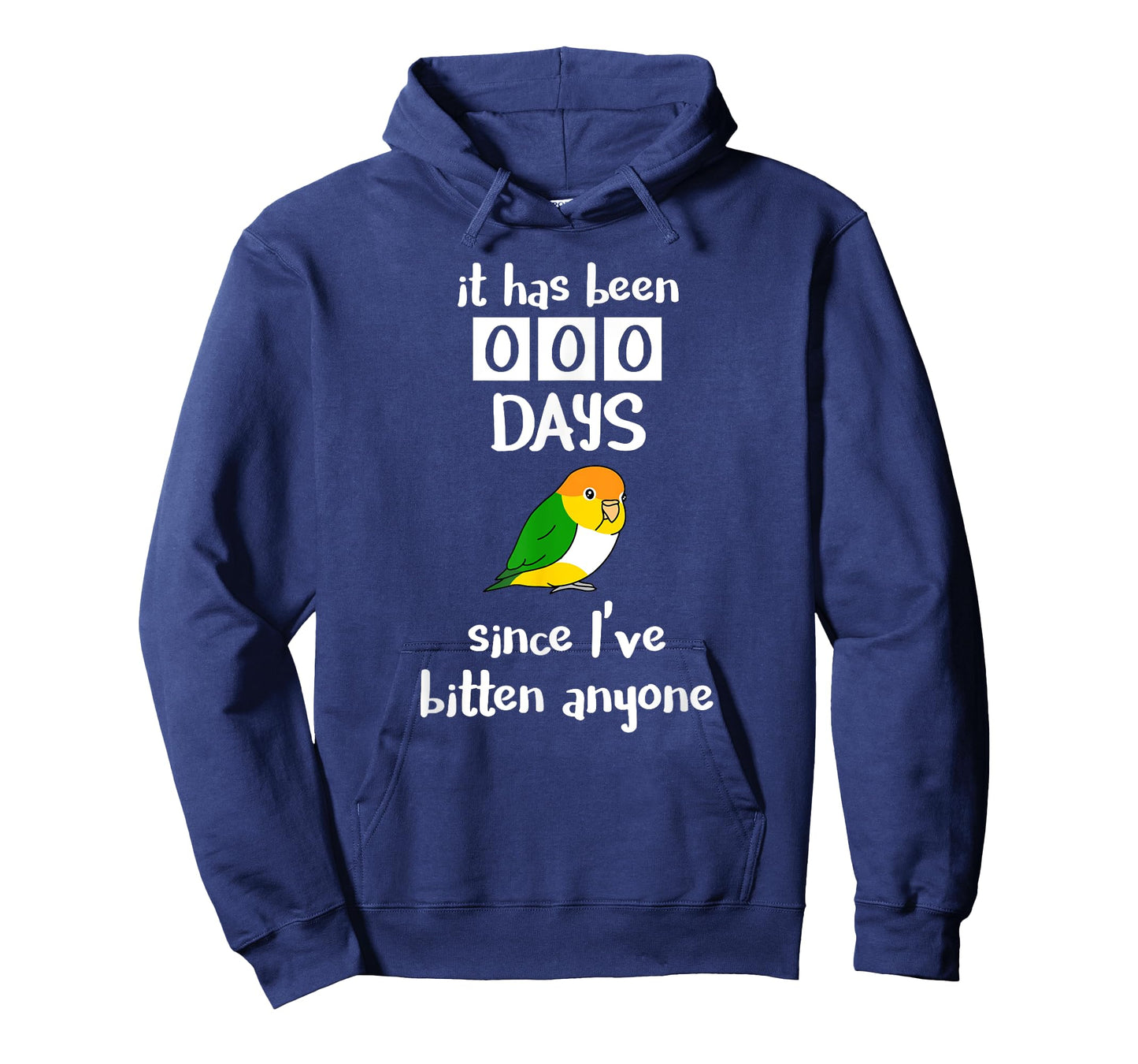 Chubby Caique It has been 0 days since I've bitten anyone T-Shirt