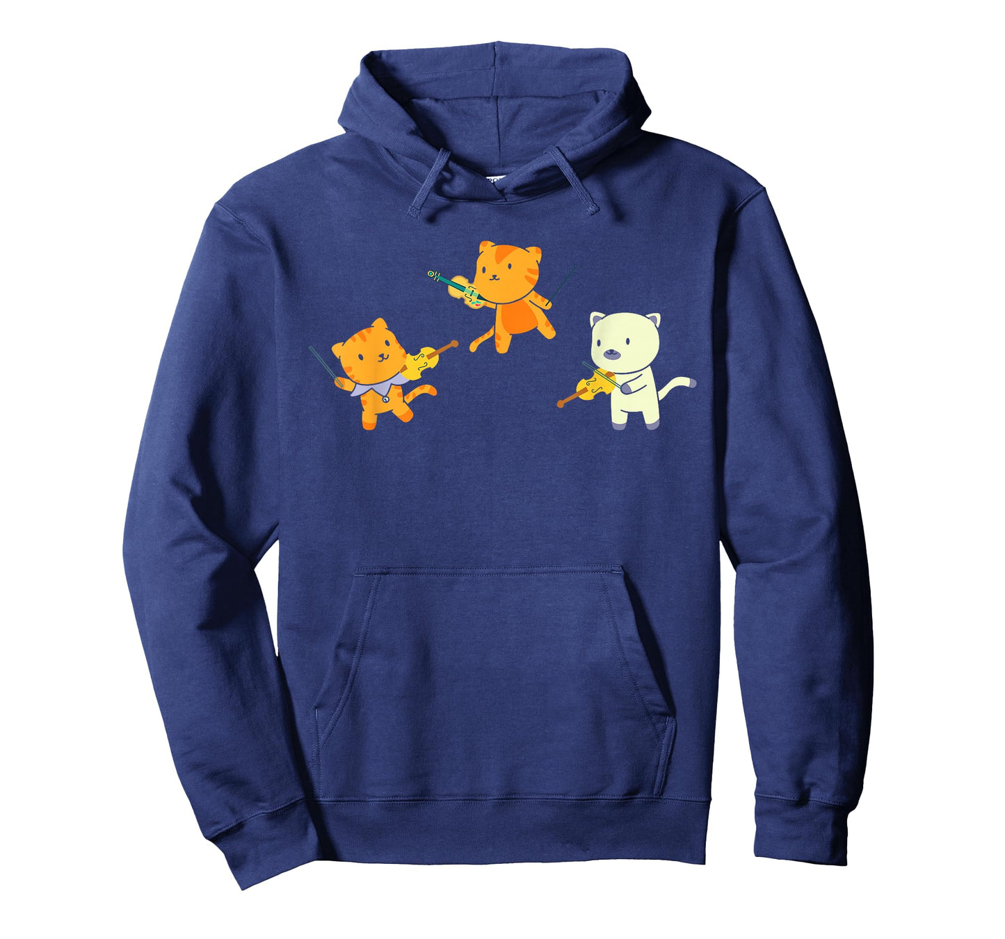 Cat Playing Violin Cello Cat Lover Violinist Cello Player T-Shirt