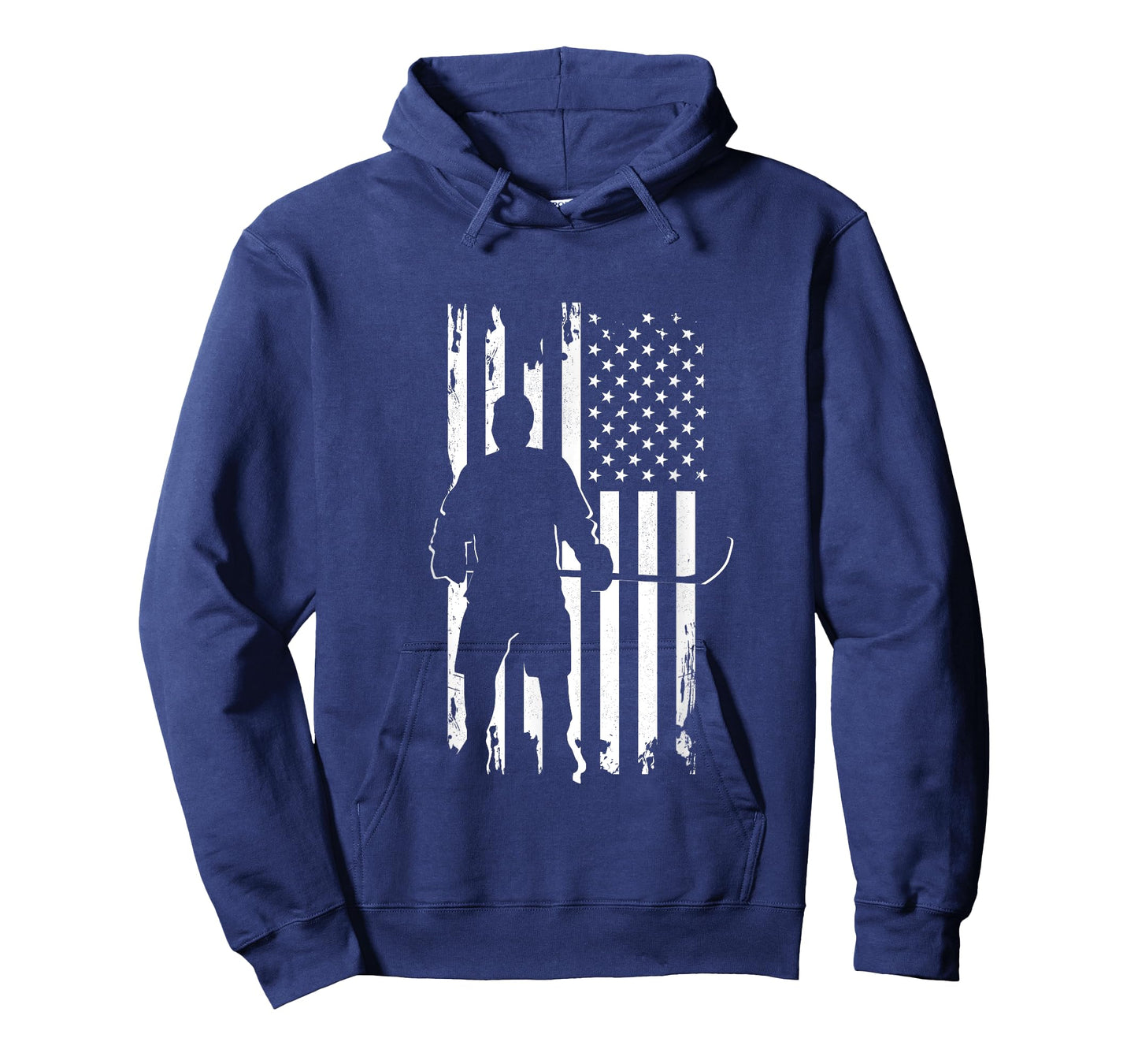 American Flag Hockey Apparel - Hockey T-Shirt