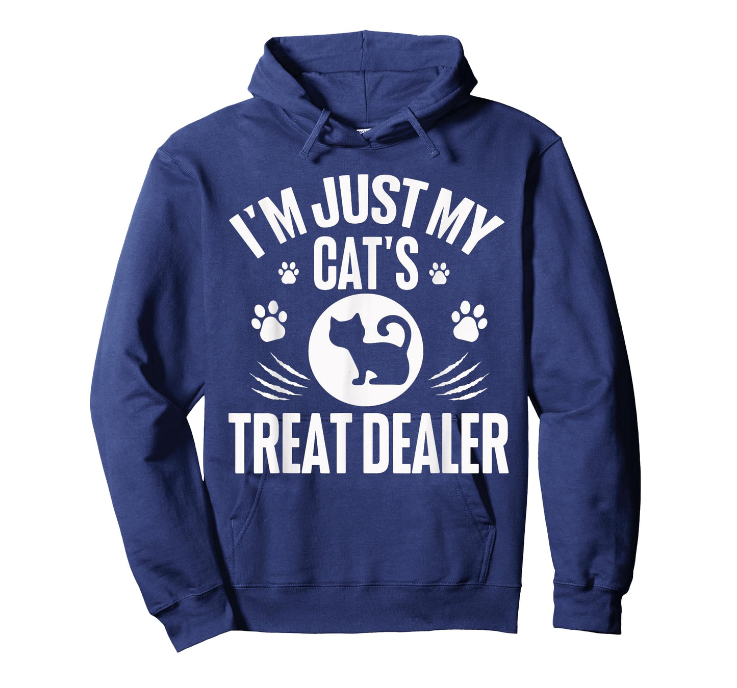 Funny I'm Just My Cat's Treat Dealer Shirt Funny Cat Lovers T-Shirt