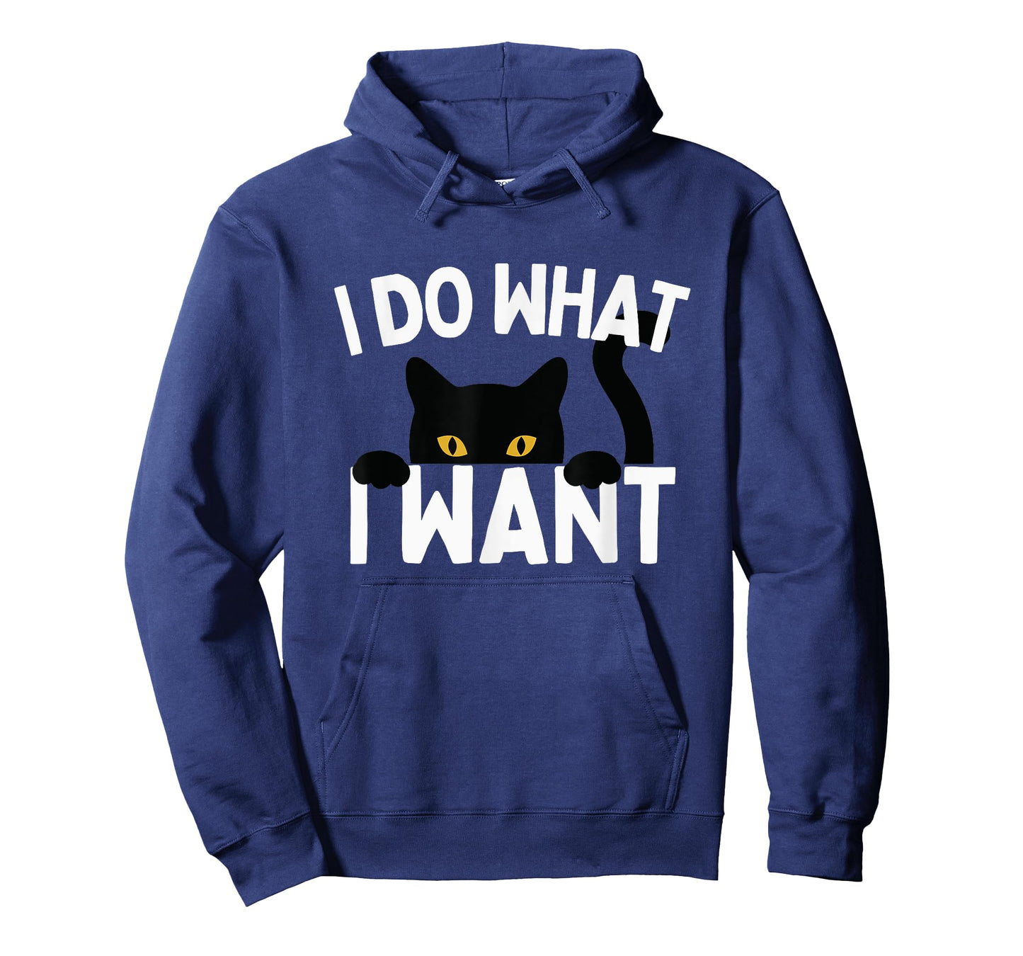 I Do What I Want Cat Funny Black Cat Men Women Kids T-Shirt
