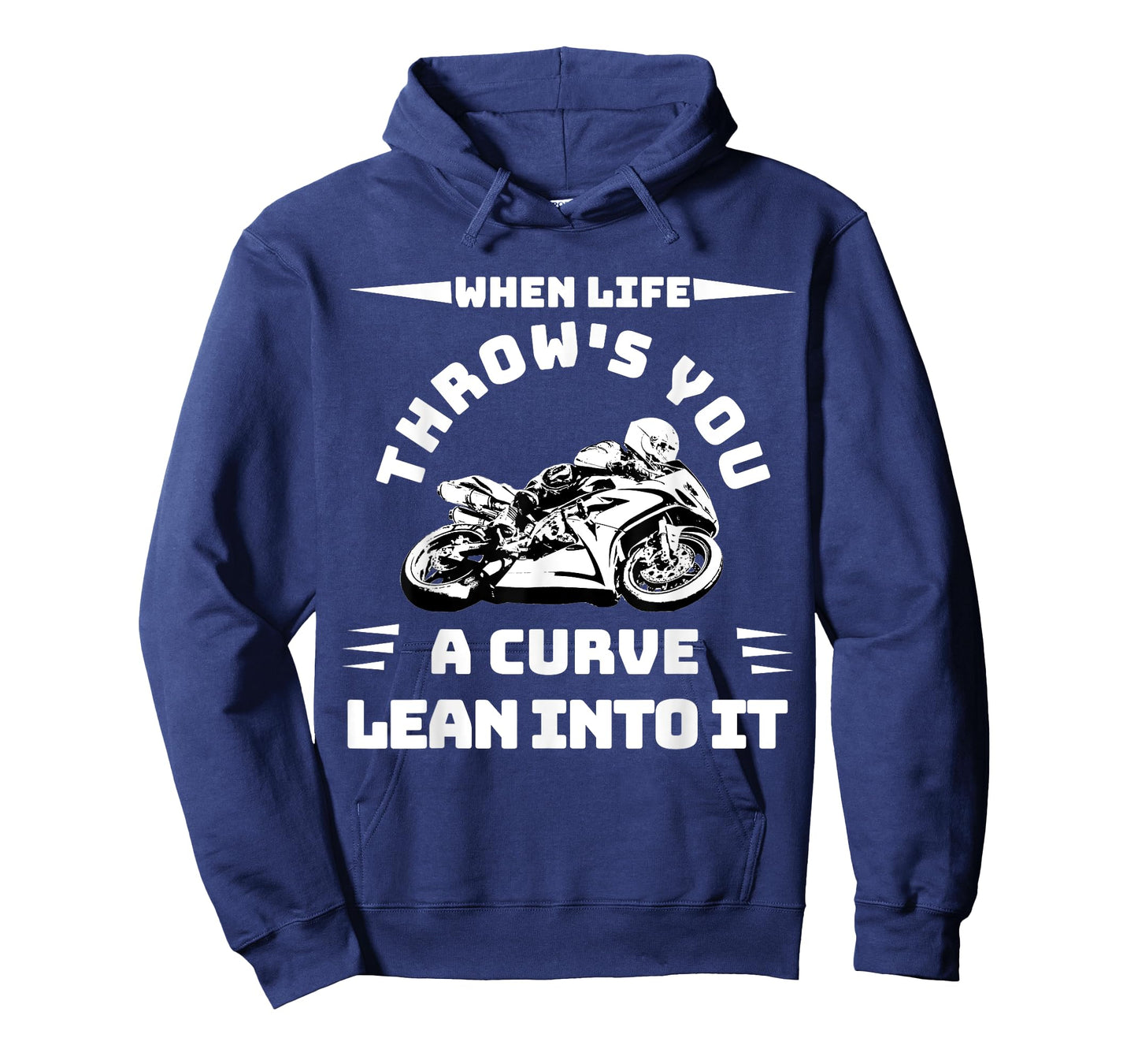 Funny Biker T-Shirt Men Women LEAN INTO IT MOTORCYCLE Gifts T-Shirt
