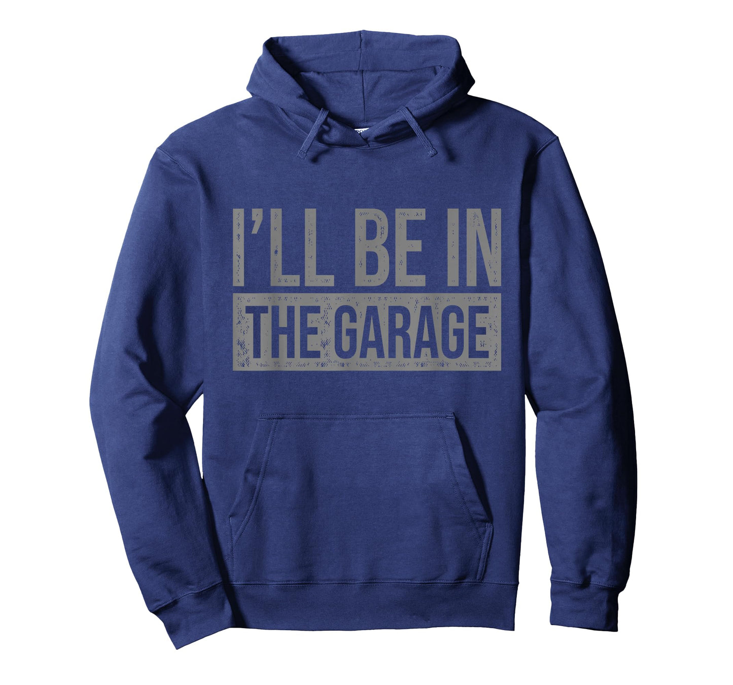 All Tees I'll Be In The Garage - Mechanic T-Shirt - Men's Black Short Sleeve Classic Fit T-Shirt - Small