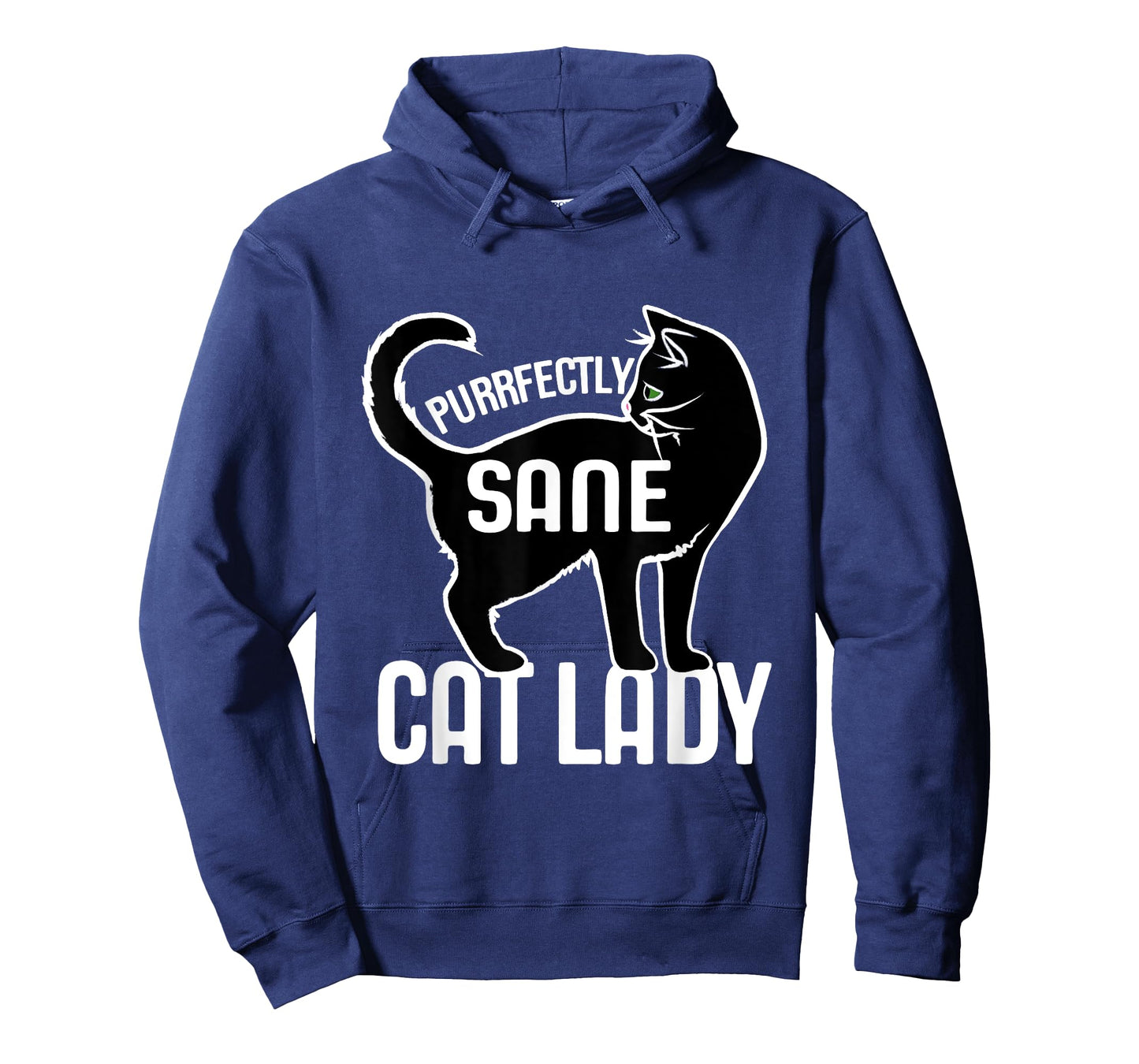Purrfectly Sane Cat Lady funny T-Shirt