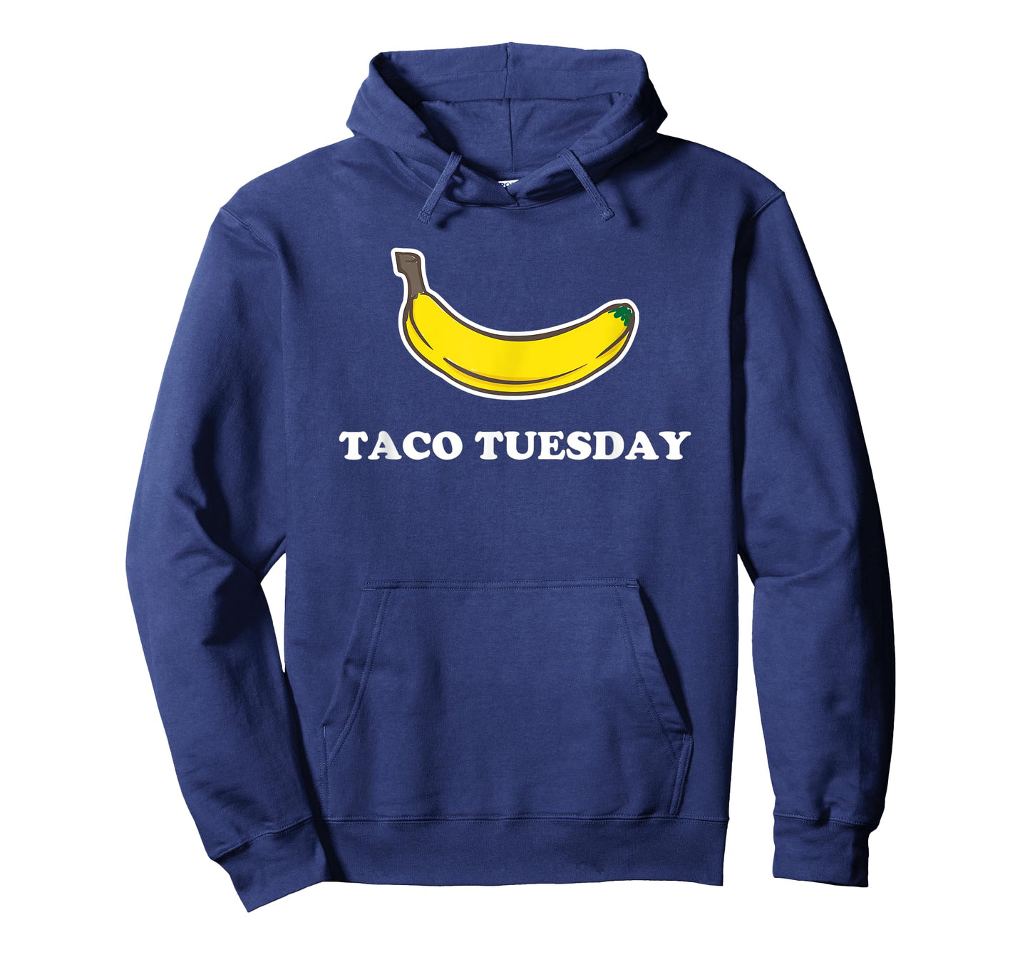 Funny Taco Tuesday Absurd Banana Design T-Shirt