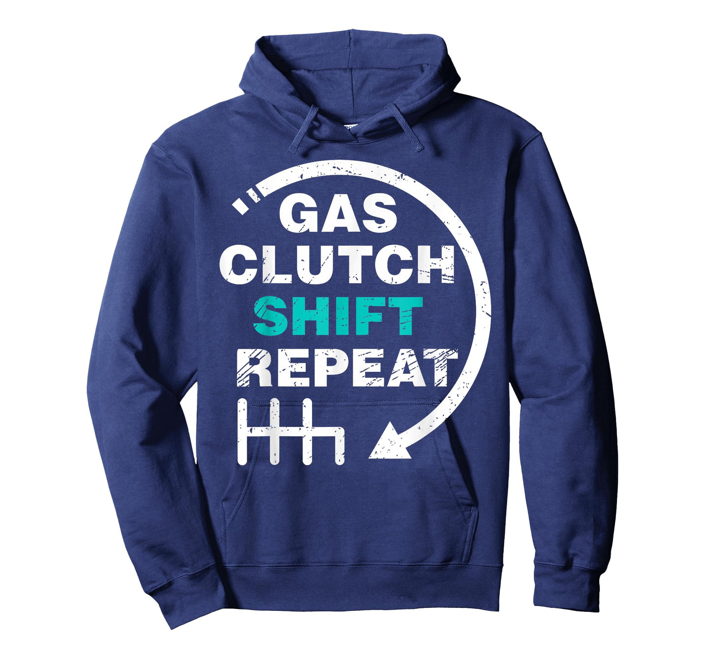 Gas Clutch Shift Repeat Funny Automotive Mechanic Gift Men T-Shirt