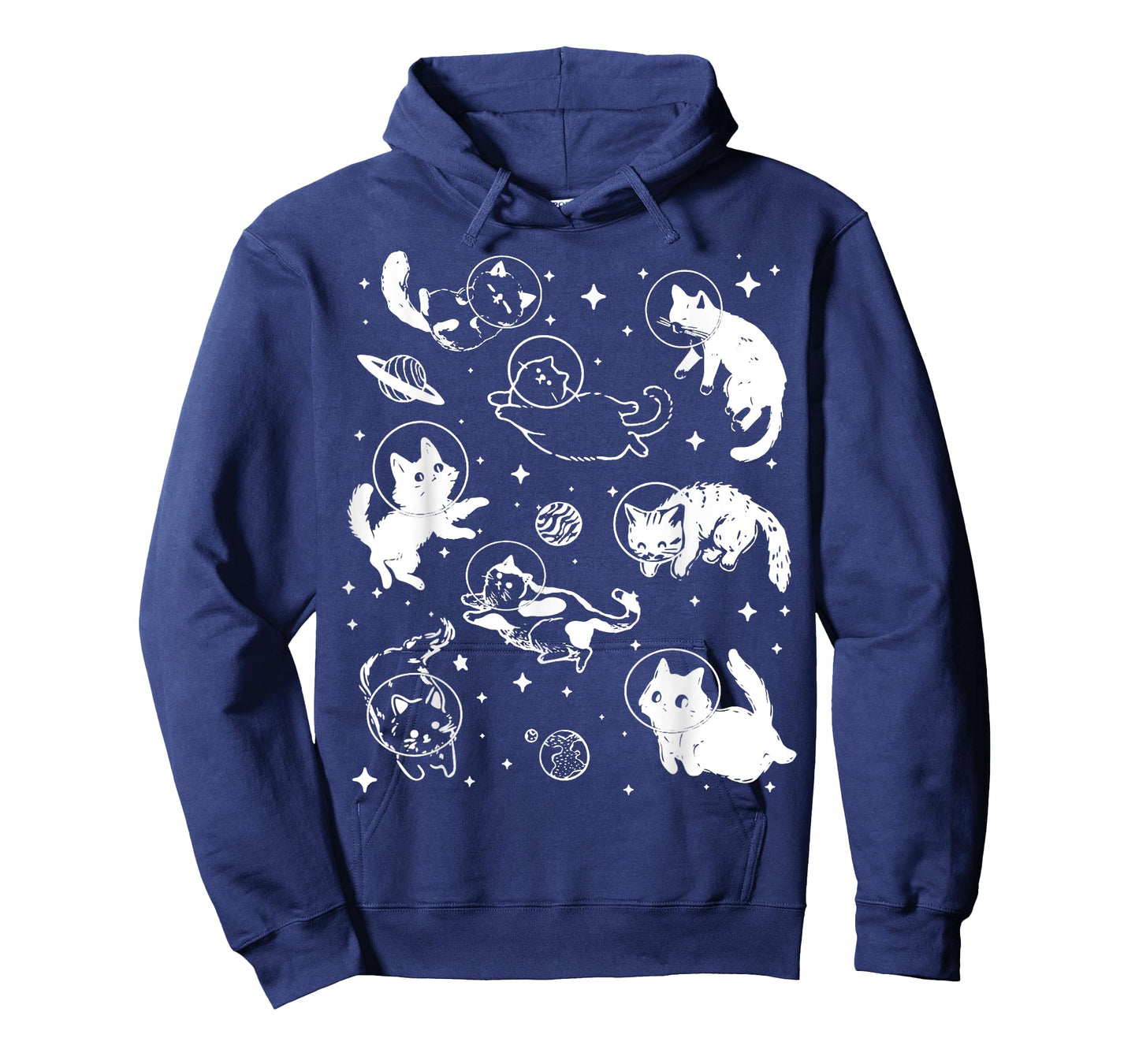 Cats In Space Retro T-Shirt