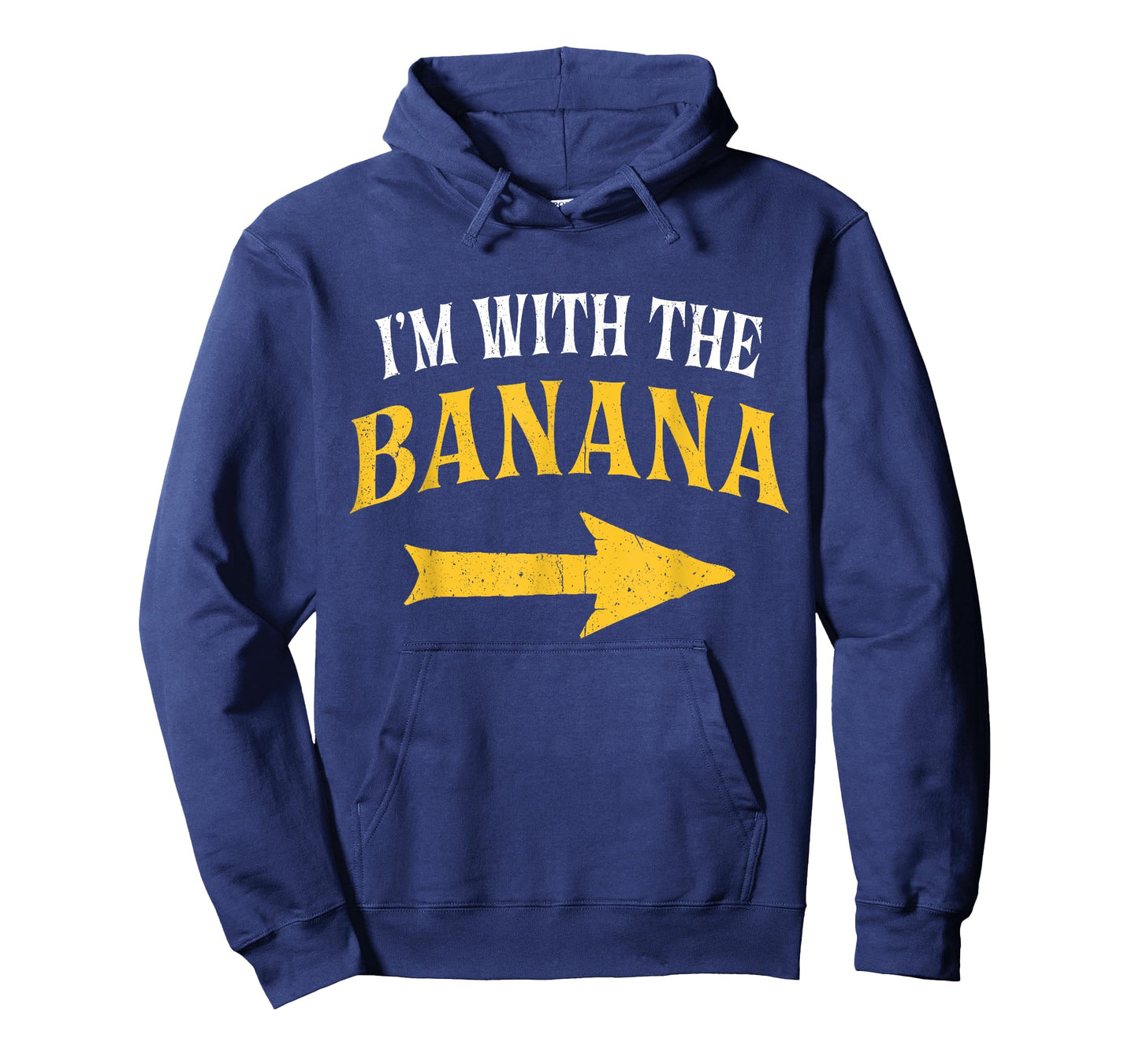 I'm With The Banana Costume Halloween Matching Couple T-Shirt
