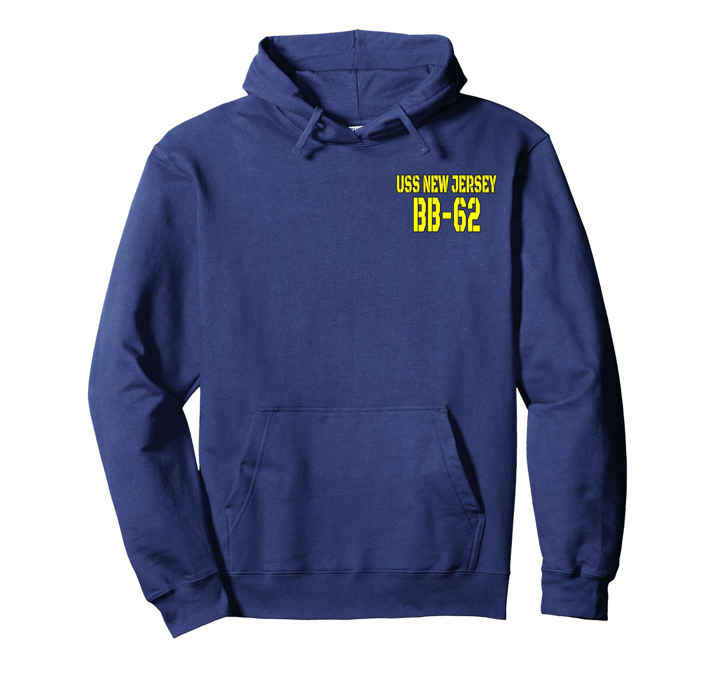 USS New Jersey BB-62 WW2 Battleship Warship Front&Back T-Shirt