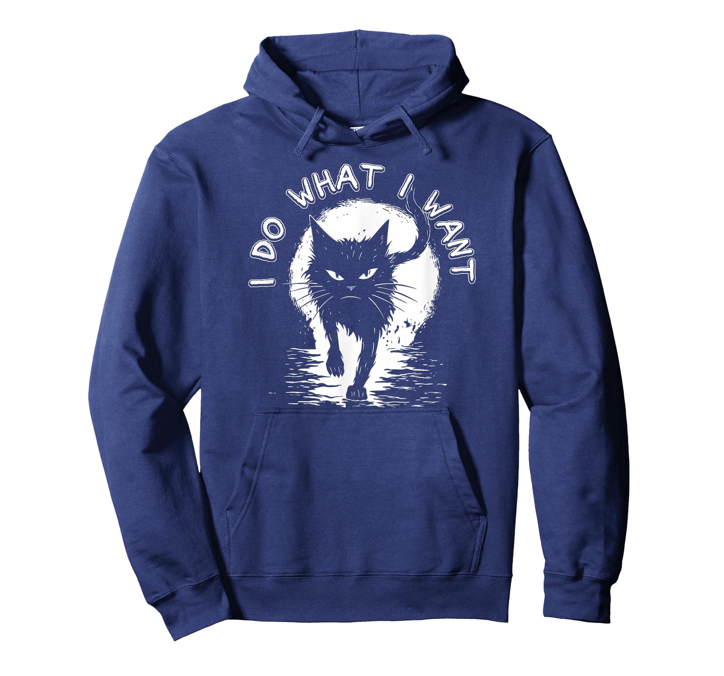 Cat Crazy Halloween Text Design Kitty Feral Stray Cat T-Shirt for Men Women