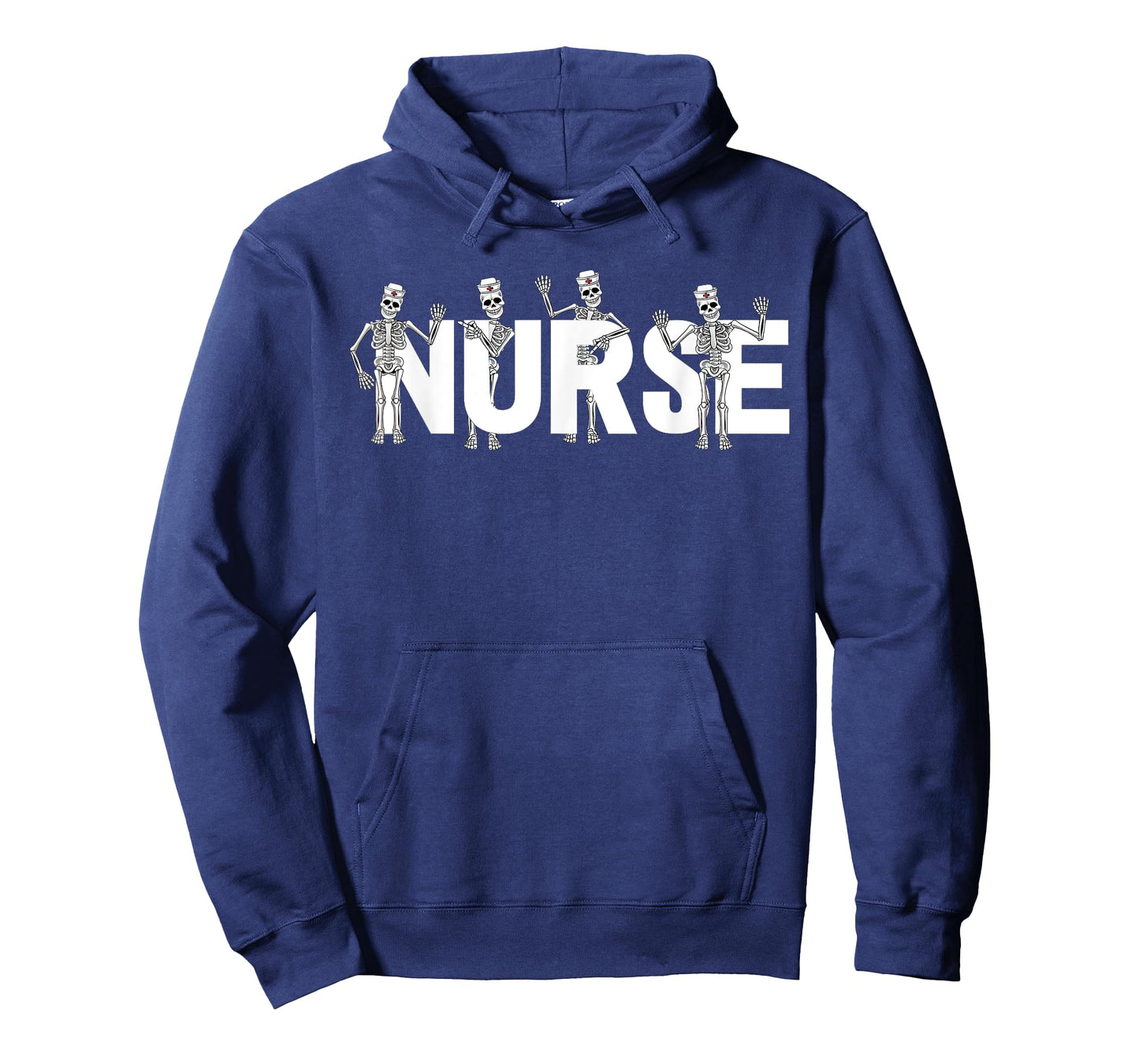 Vintage Skeleton Nurse Registered Nurse Halloween Nursing RN T-Shirt