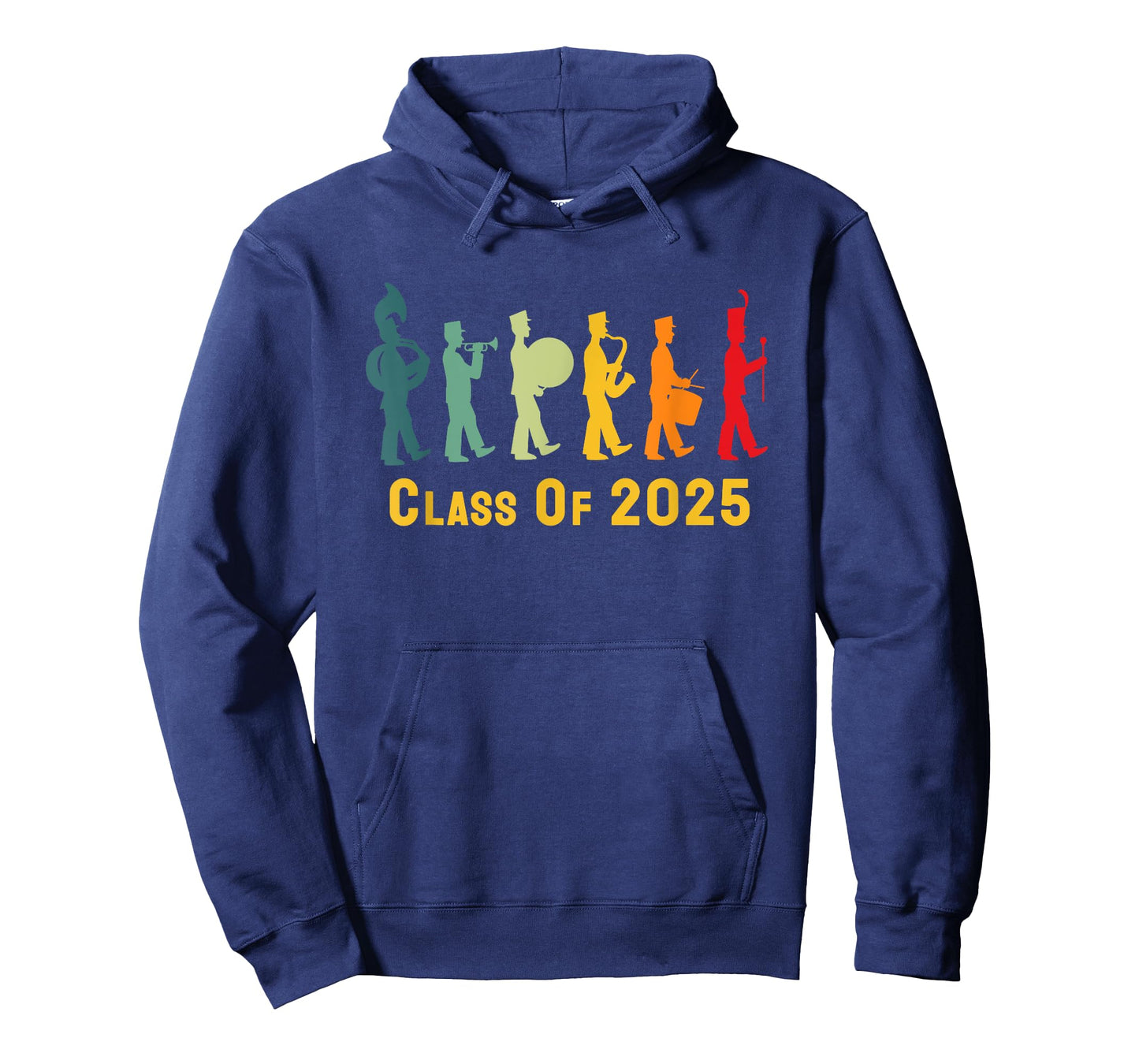 School Marching Band Class Of 2025 Marching Band T-Shirt