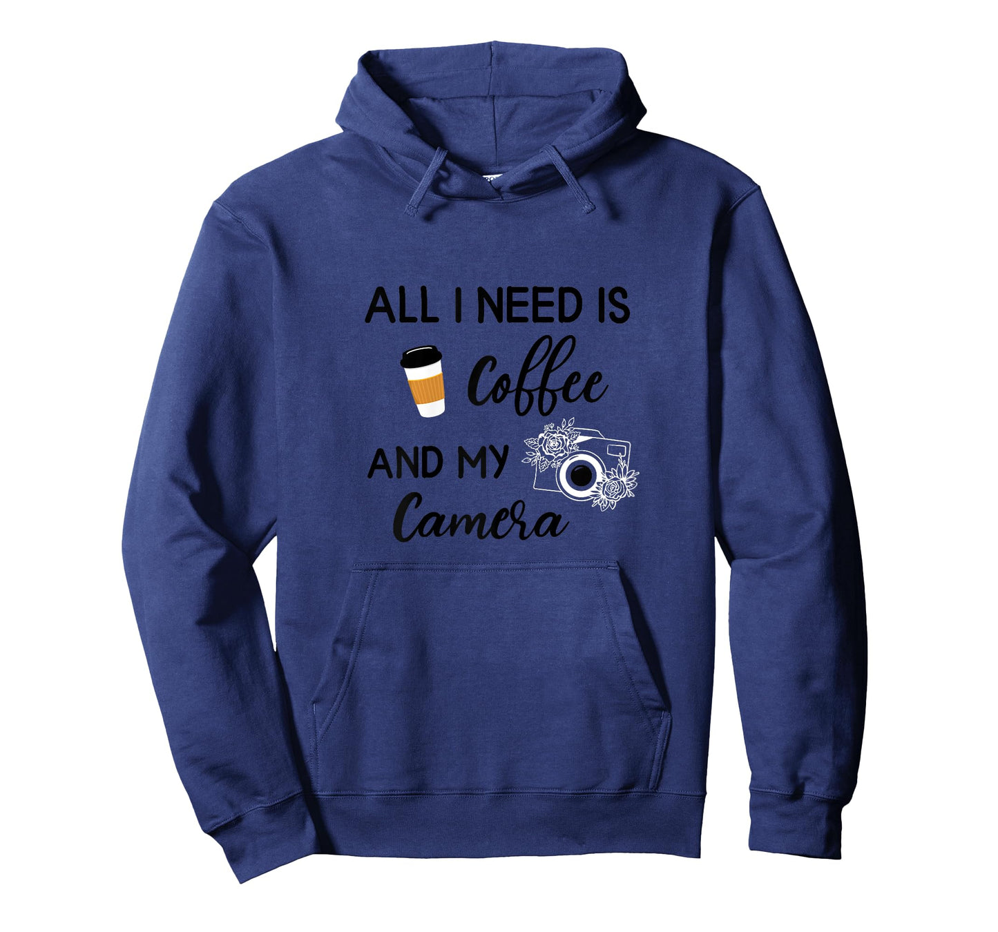 Womens All I Need Is Coffee And My Camera Photography Photographer T-Shirt